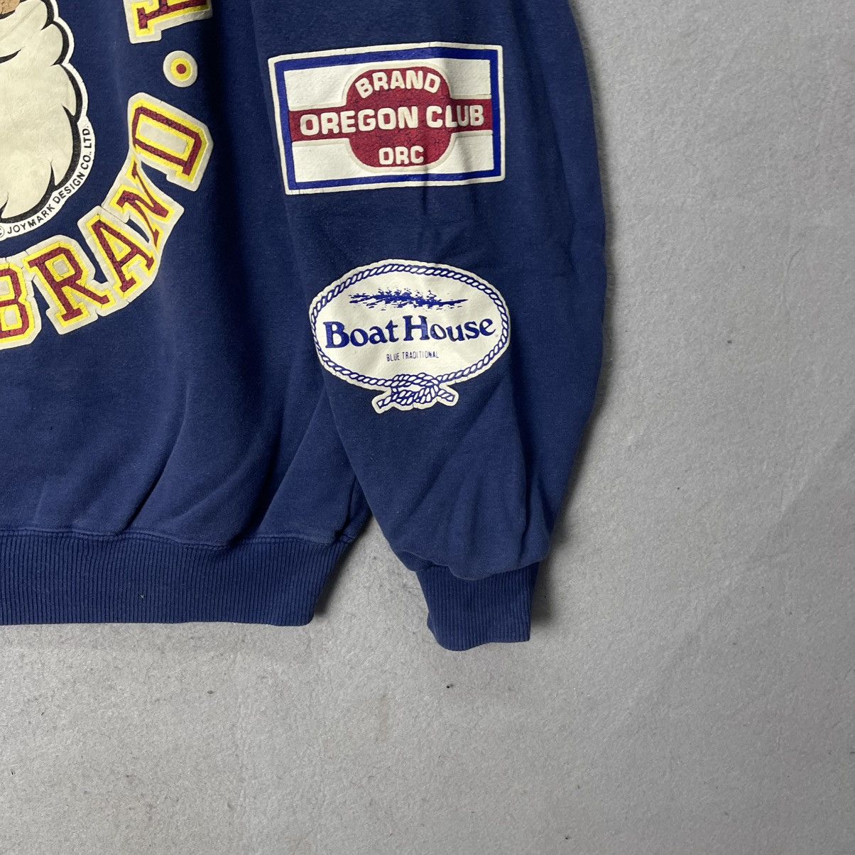 Japanese Brand Captain Santa “All My Brand” Patchwork Crewneck Sweatshirt Size US M / EU 48-50 / 2 - 6 Thumbnail