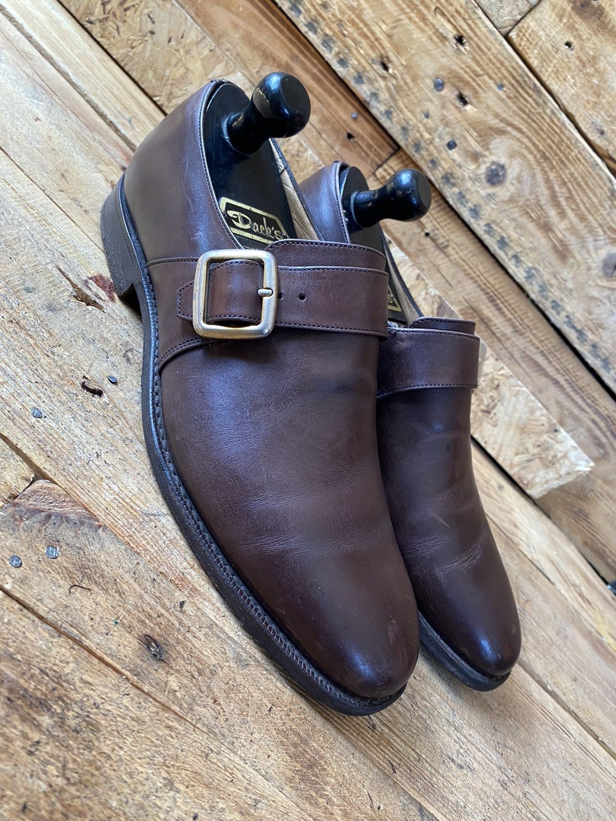 Church's Church’s monk strap brown leather dress shoes sz uk7 Size US 8 / EU 41 - 1 Thumbnail