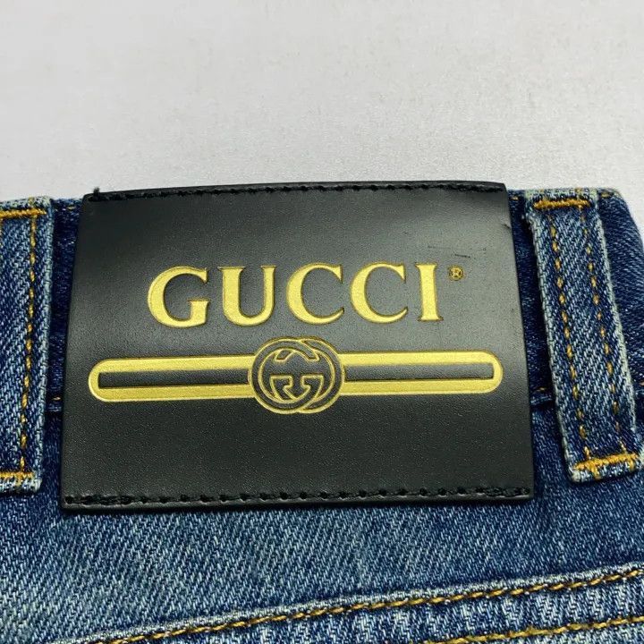 Gucci Gucci Blue Denim Shorts for Women-2507 Size 25" / US 0 / IT 36 - 9 Thumbnail