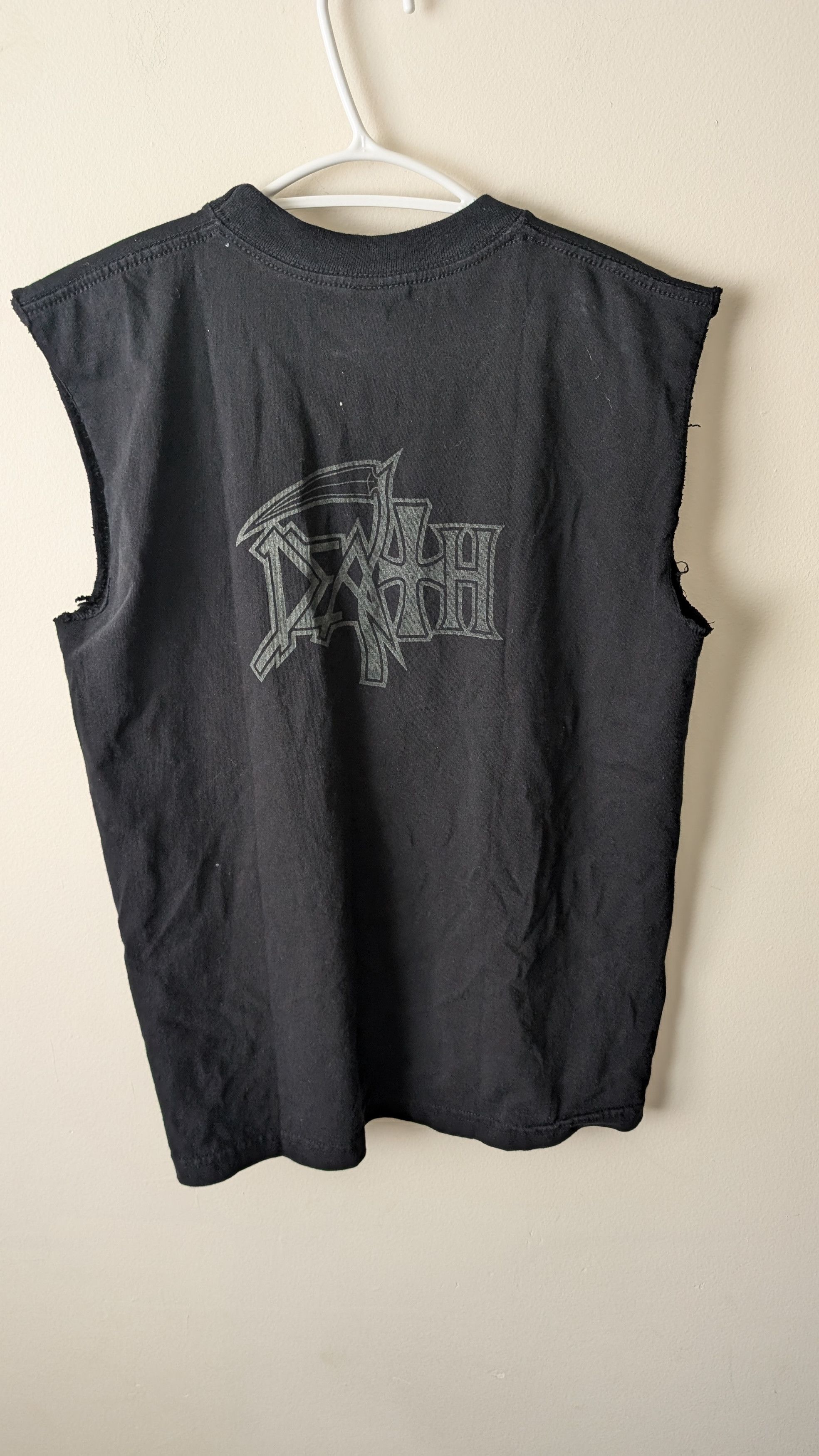 Vintage Vintage Death Human Metal Cut Off Shirt Size US M / EU 48-50 / 2 - 3 Thumbnail