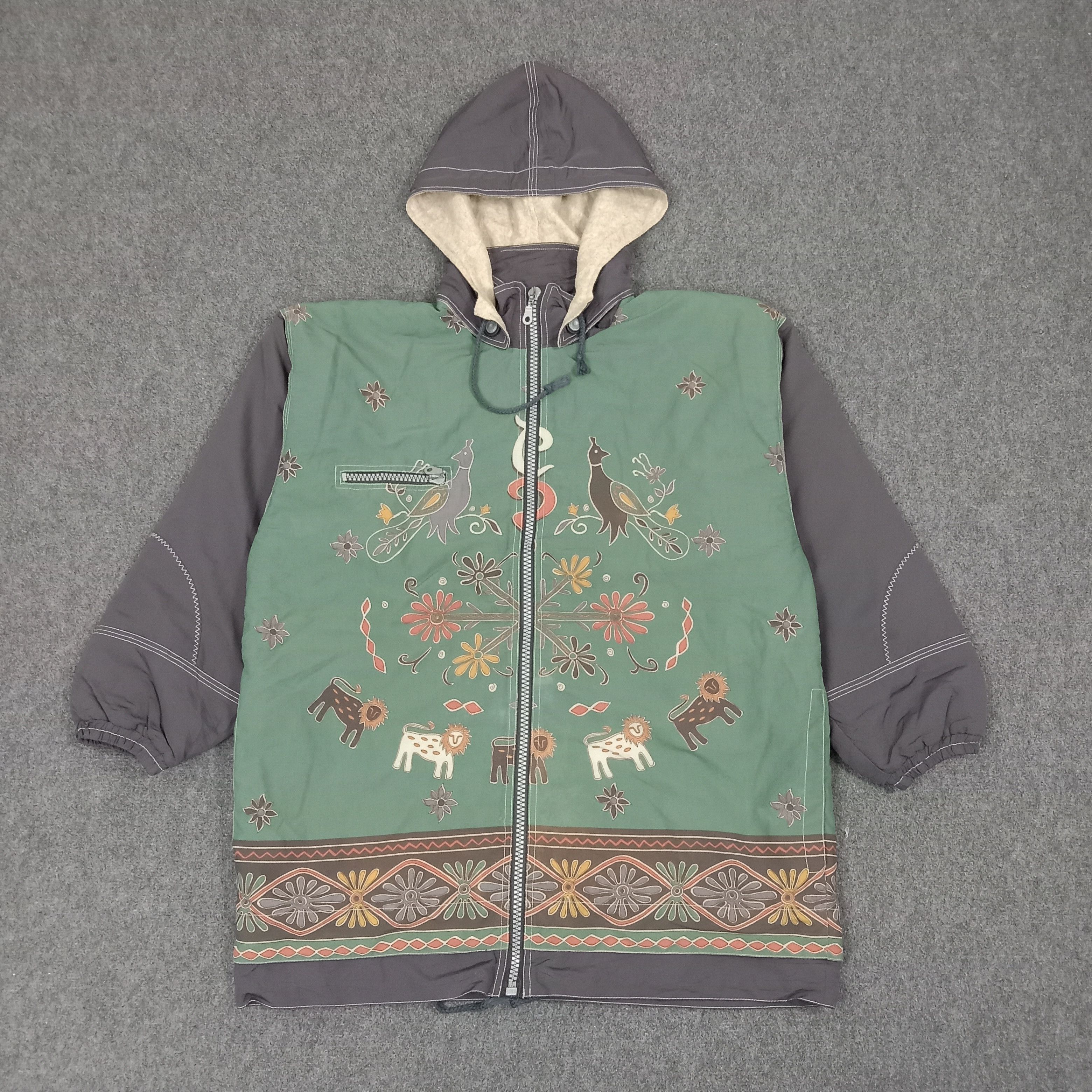 Other Active Swiss Outdoor Hippie Style Jacket C262N11 Size US XL / EU 56 / 4 - 1 Thumbnail