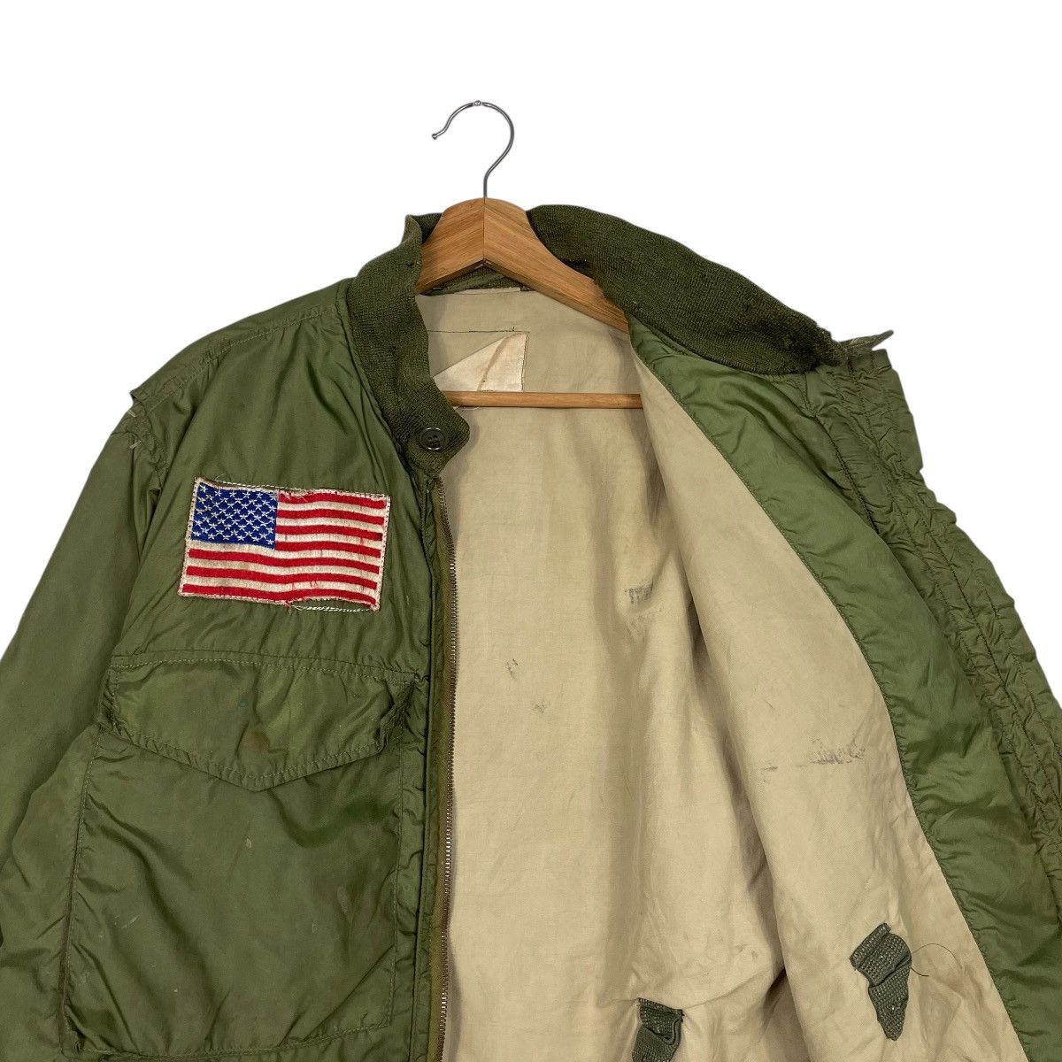 Vintage Vintage 50s USAF Military WEP Flight Jacket Size US L / EU 52-54 / 3 - 10 Thumbnail