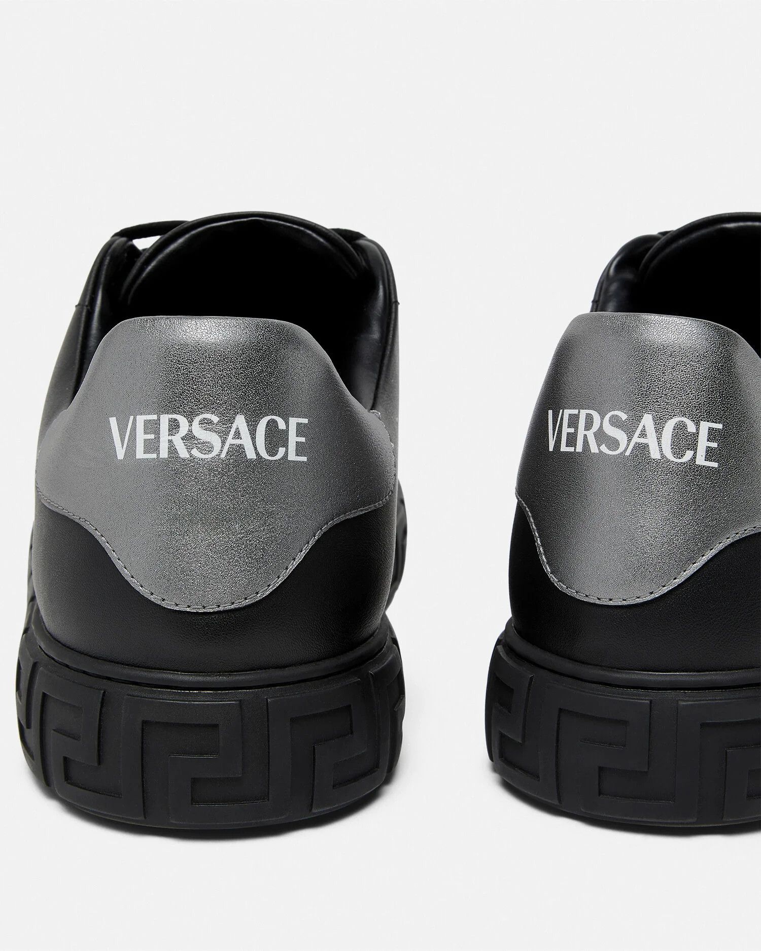 Versace os11x0326 Greca Sneakers in Black/Grey Size US 11.5 / EU 44-45 - 5 Thumbnail