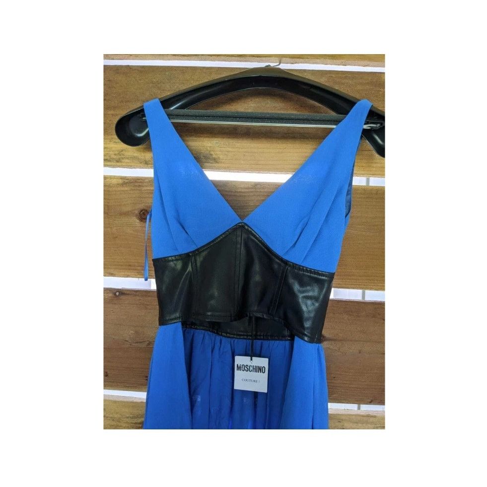 Moschino AW16 Moschino Couture Jeremy Scott LEATHER TOP BACK TAIL Size XS / US 0-2 / IT 36-38 - 5 Thumbnail