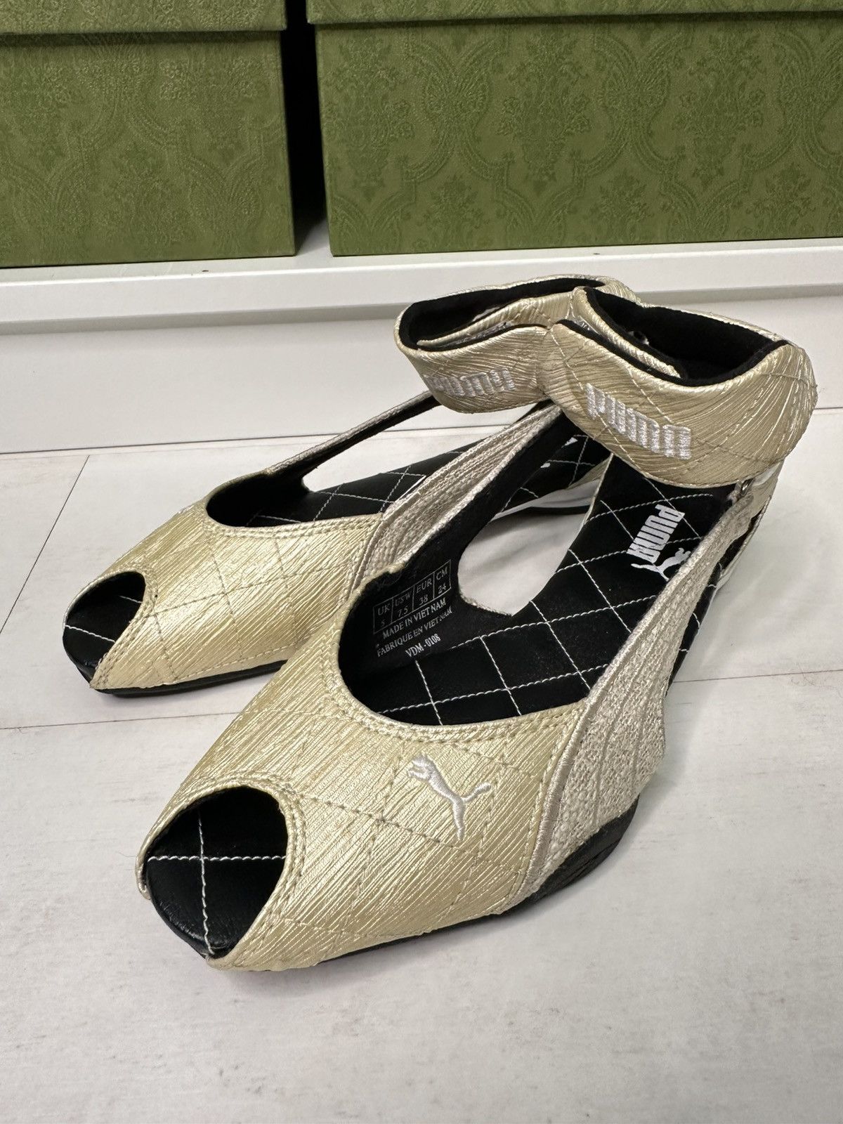 Puma Puma Speedcat Sahlia y2k vintage slingback flats Size US 7 / IT 37 - 8 Thumbnail