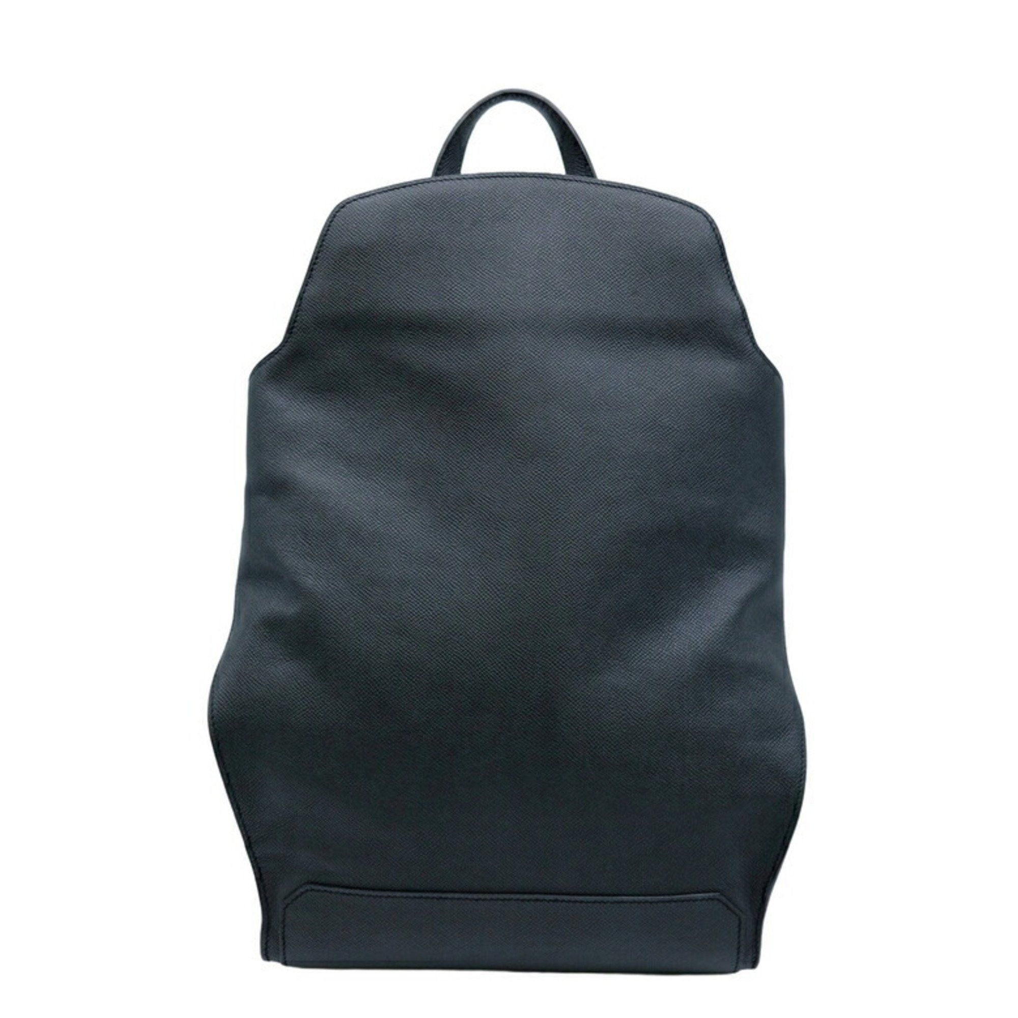 image of Hermes City Bag 27 Rucksack Backpack Epsom Leather Black, Women's