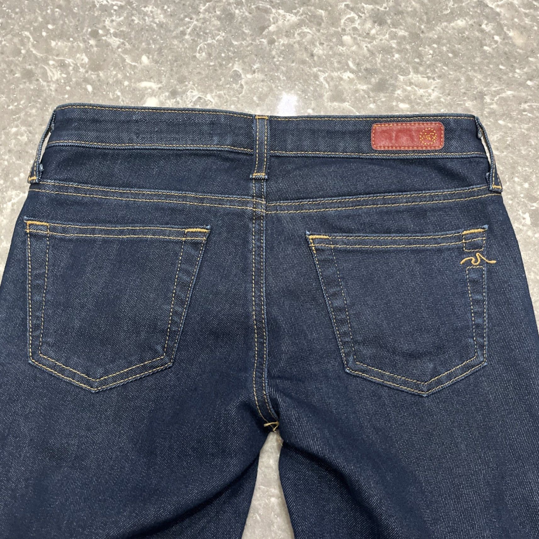 AG Jeans AG Jeans Adriano Goldschmied The Stilt Cigarette Leg 24R Medium Wash Skinny Jeans Women 24 Blue Size 42" / US 20 - 7 Thumbnail