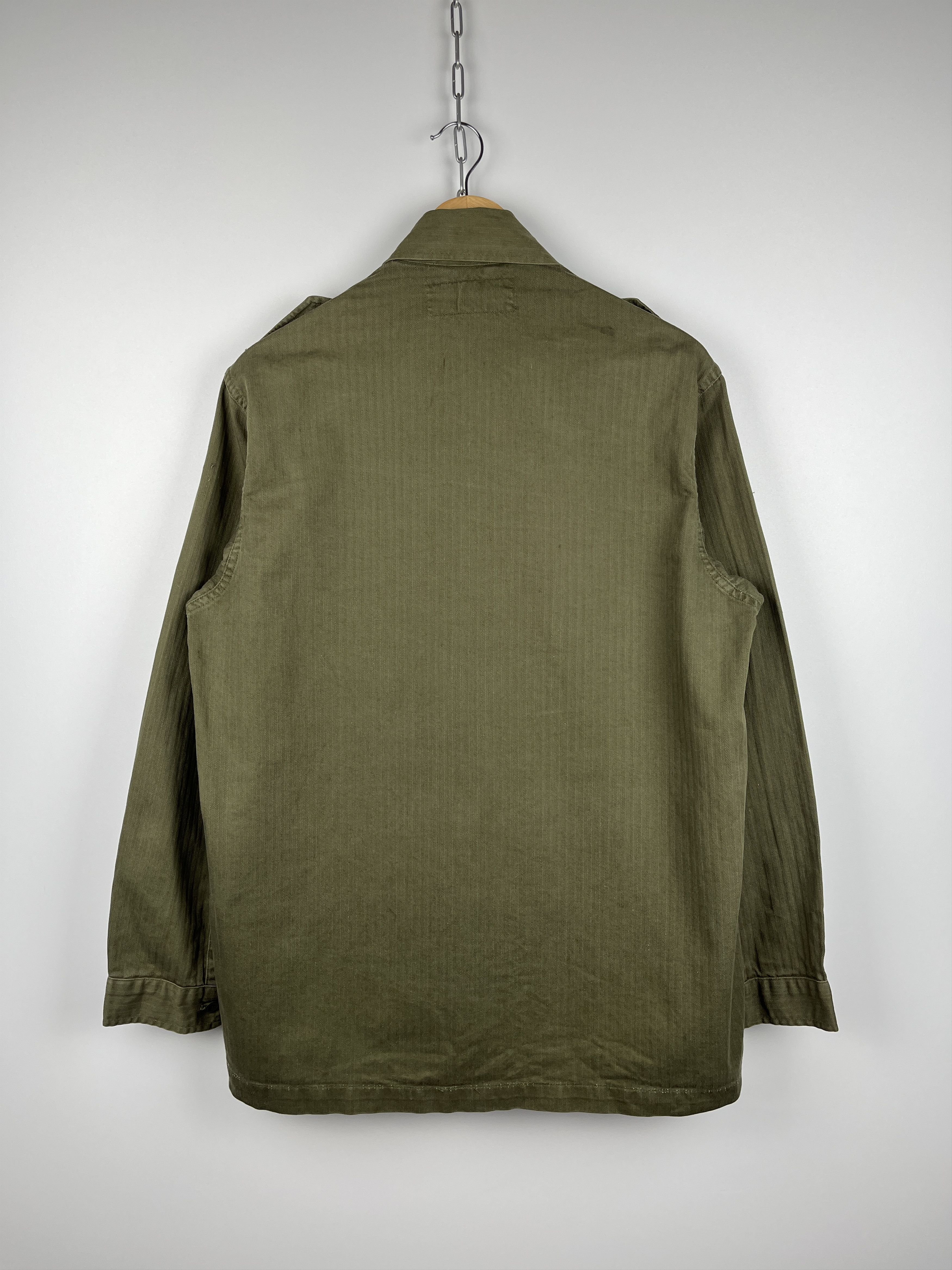 Le Laboureur 70s Vintage Neirynck-Confectie Lendelede Army Field Jacket Size US M / EU 48-50 / 2 - 14 Thumbnail