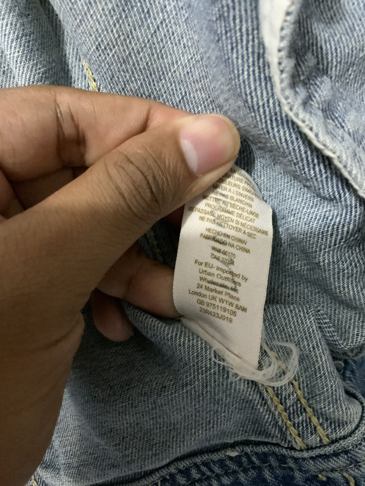 If Six Was Nine Free People Navajo Patchwork Distressed Kmrii Jacket Size US XS / EU 42 / 0 - 18 Thumbnail