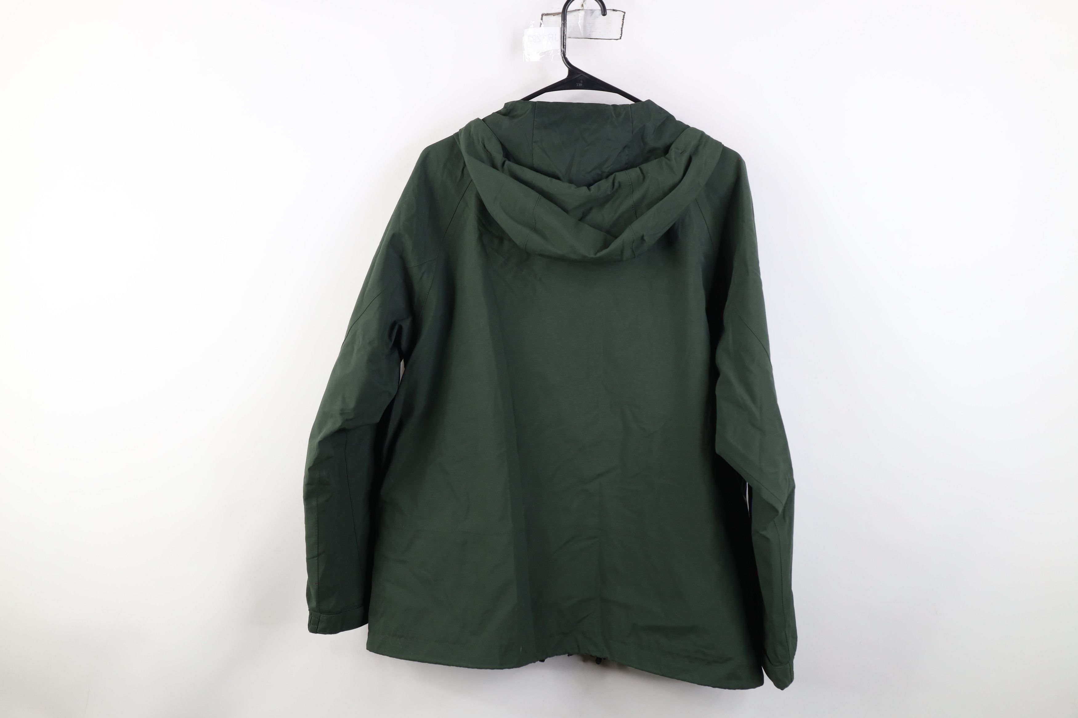Cabelas Vintage 90s Cabelas Waterproof Hooded Rain Jacket Green Size M / US 6-8 / IT 42-44 - 14 Thumbnail