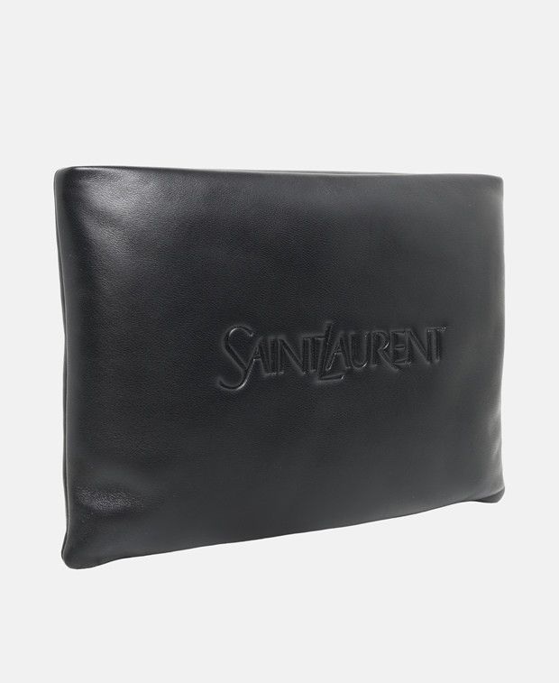 Saint Laurent Paris Leather clutch Size ONE SIZE - 1 Thumbnail
