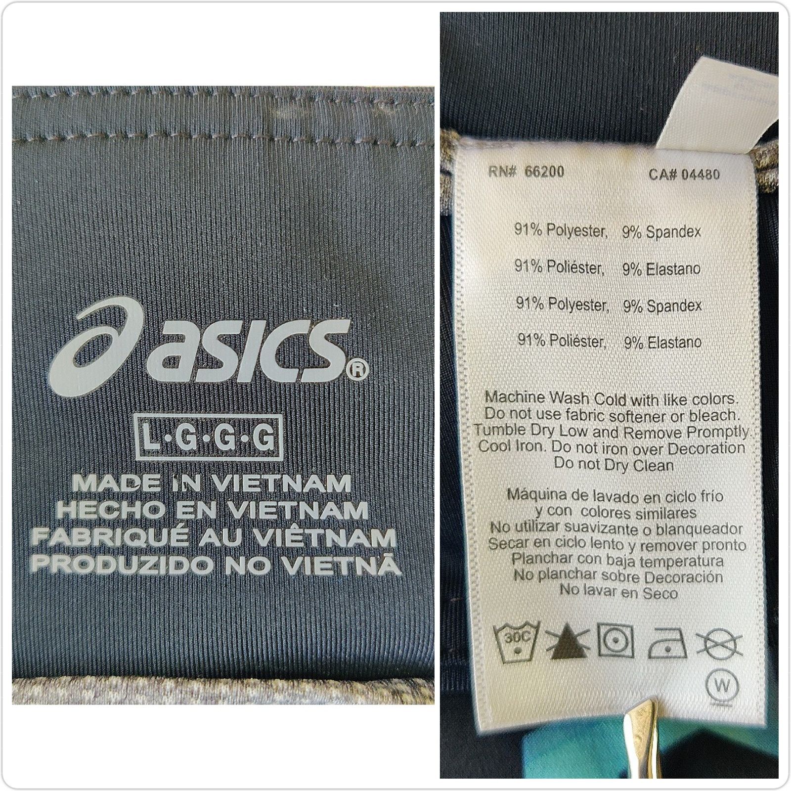 Asics Everysport Geometric Athletic Running Shorts with Brief L Size 34" / US 12 / IT 48 - 9 Thumbnail