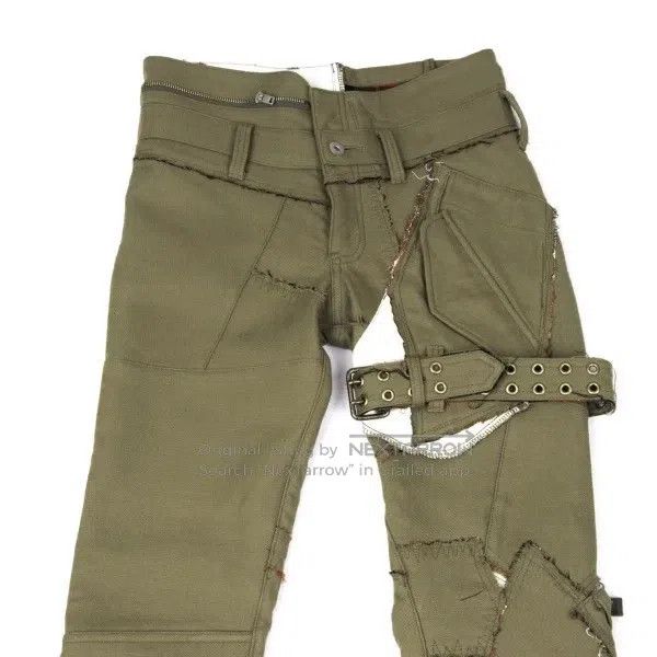 Junya Watanabe Junya Watanabe size XS Green vintage design sense trousers Size US 27 - 3 Thumbnail