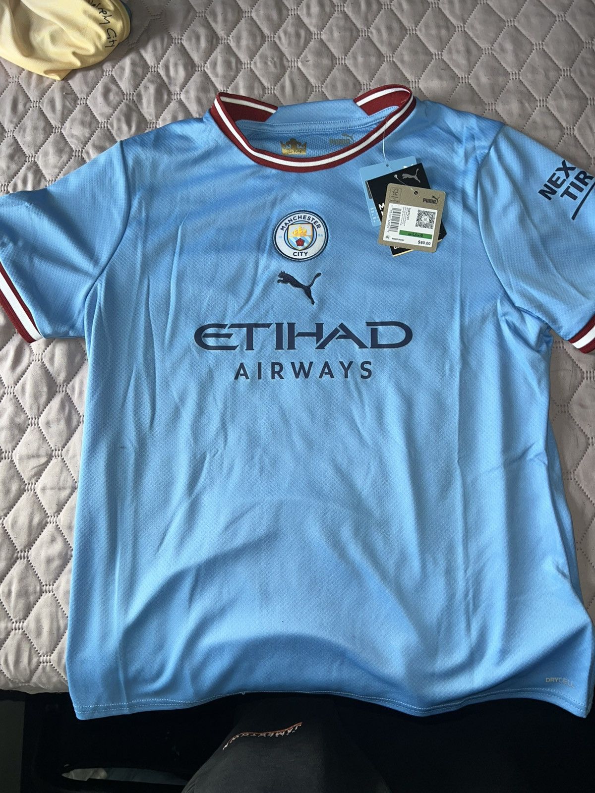 Puma Puma Manchester City Jersey/Kit Size US L / EU 52-54 / 3 - 1 Thumbnail