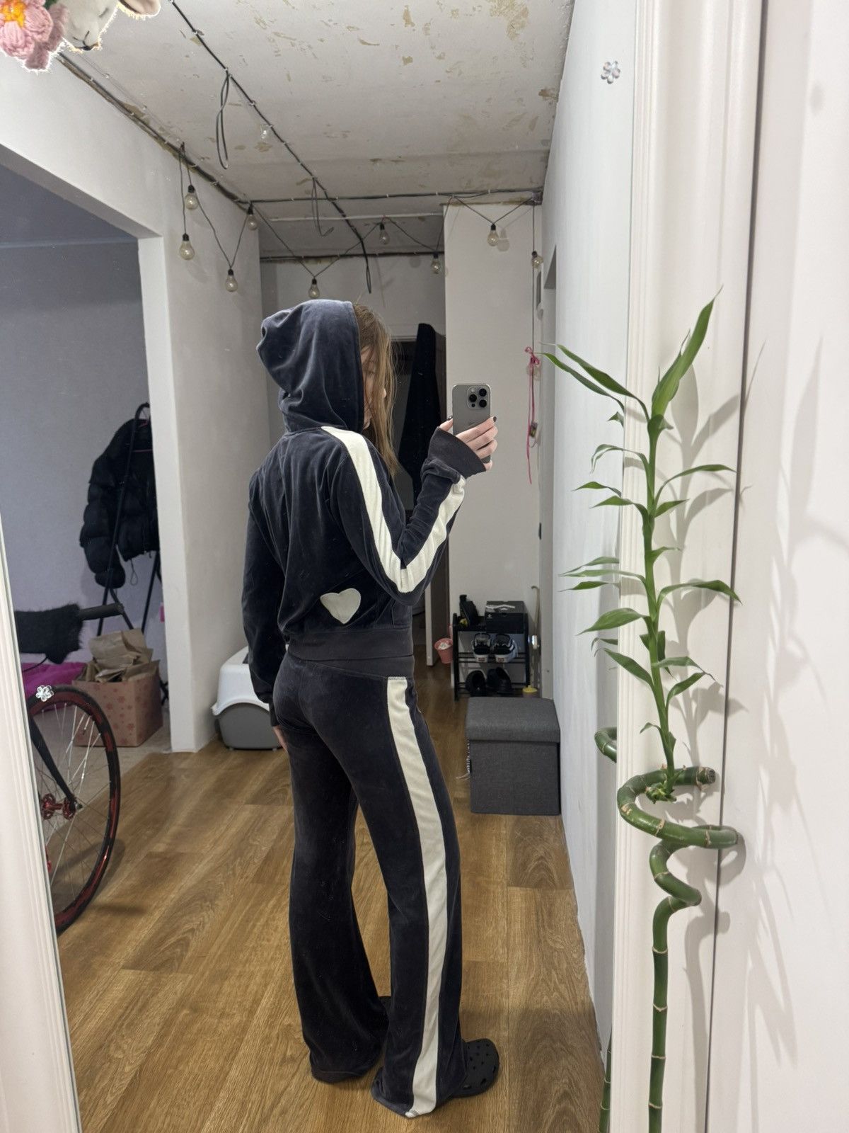 Vintage VINTAGE JUICY COUTURE VELOUR TRACKSUIT Size L / US 10 / IT 46 - 3 Thumbnail