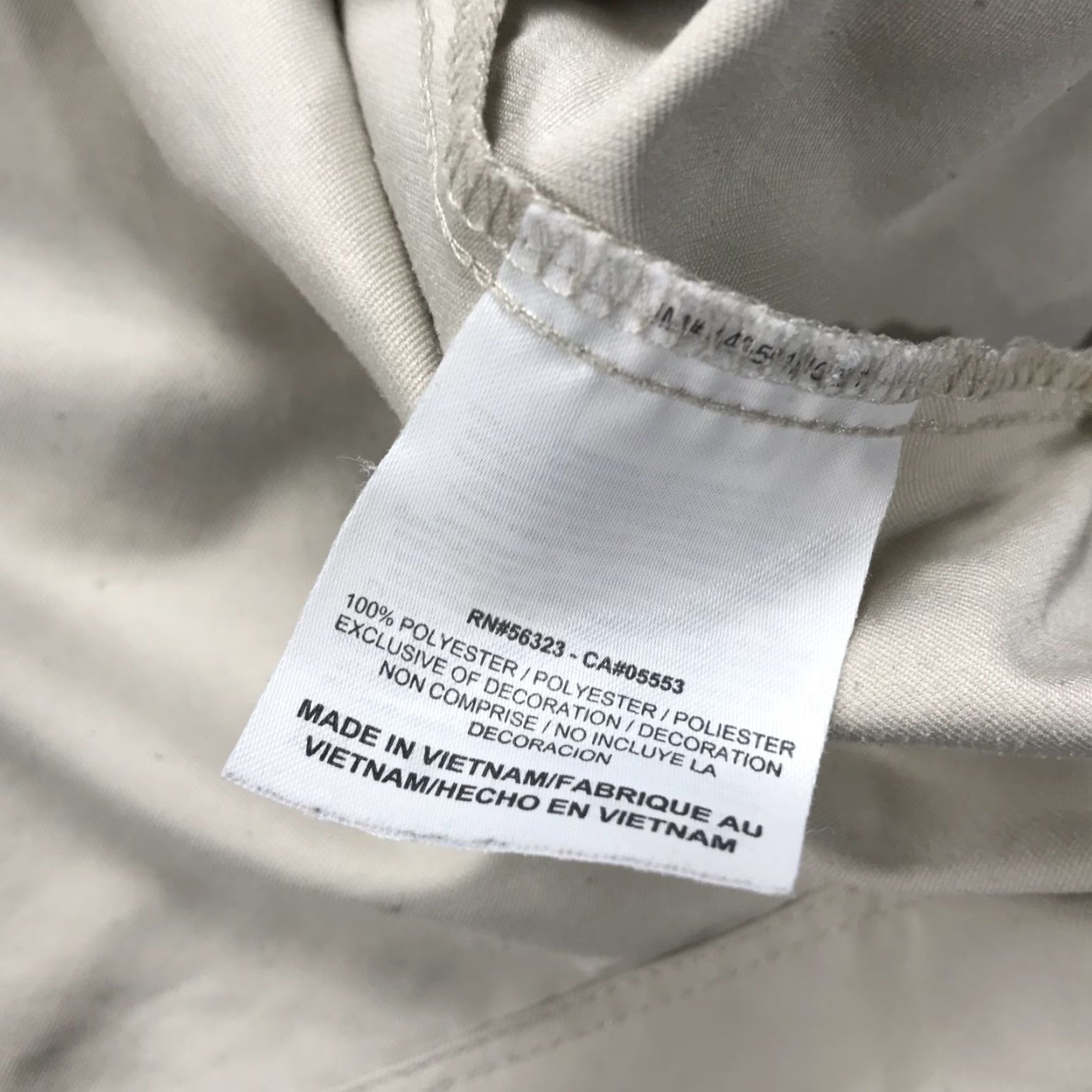 Nike Nike Golf Jacket Mens XL Beige 1/4 Zip Windshirt Logo Sports Basic Jacket Size US XL / EU 56 / 4 - 5 Thumbnail