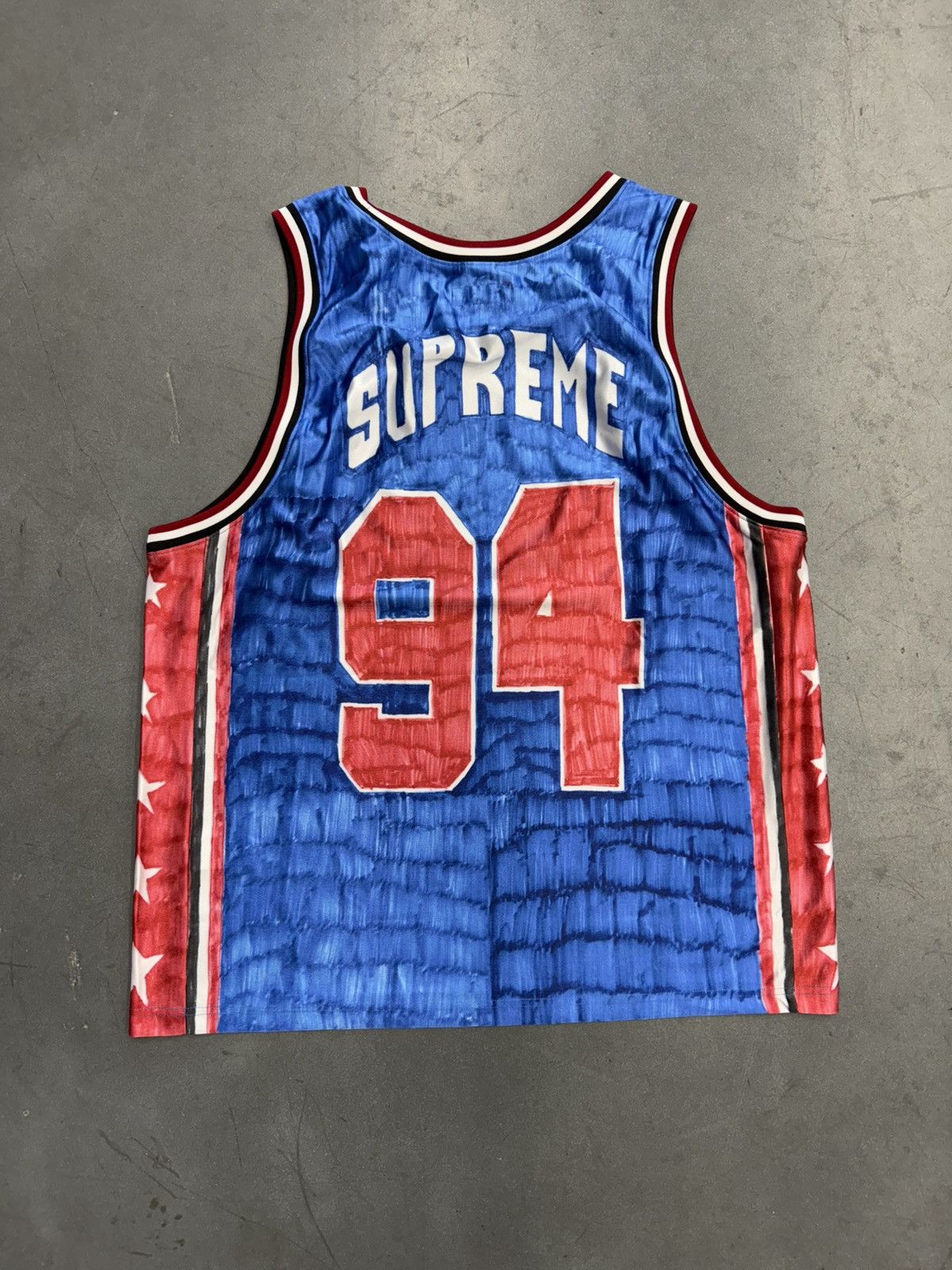 Supreme SS25 Supreme Marker Basketball Jersey Size US XL / EU 56 / 4 - 2 Thumbnail