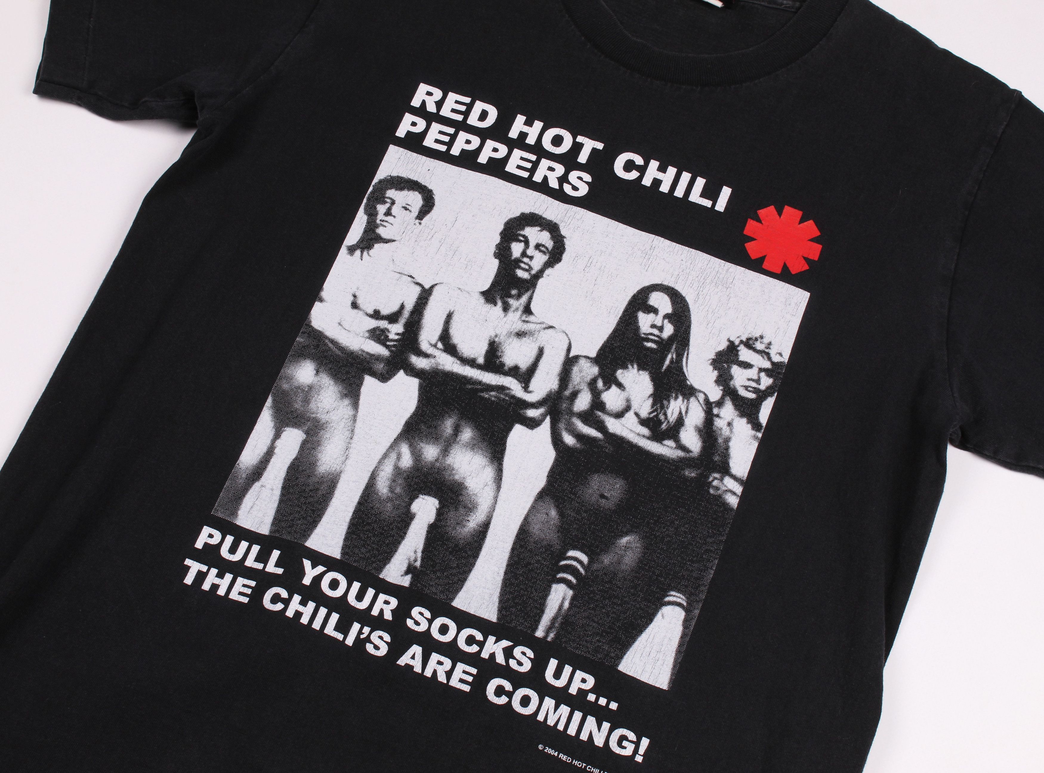 Band Tees × Vintage Vintage Red Hot Chili Peppers 2004 Wall of Fame T-shirt Size US M / EU 48-50 / 2 - 3 Thumbnail