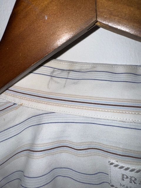 Prada Prada 00's Striped Shirt Size US L / EU 52-54 / 3 - 6 Thumbnail