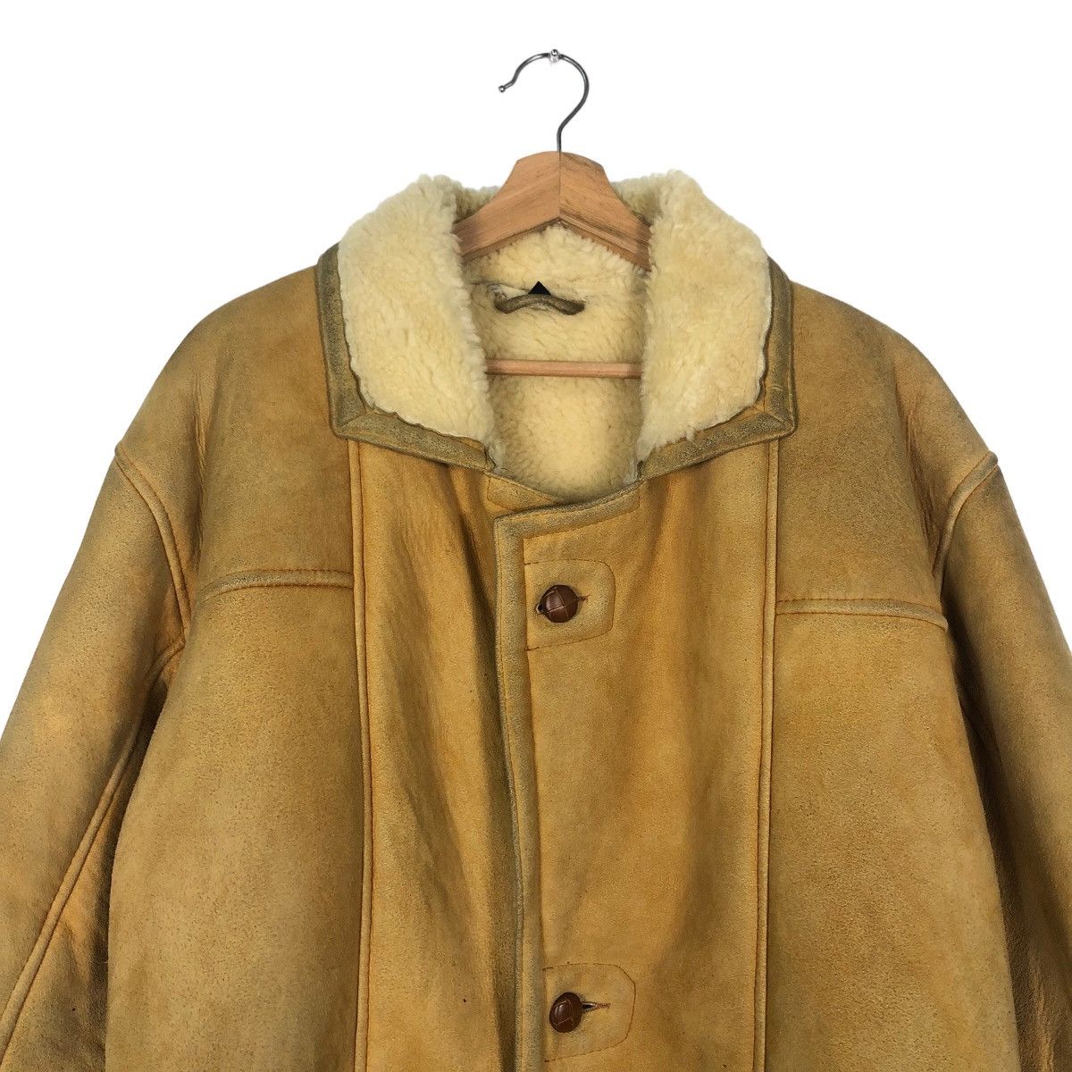 Japanese Brand 🔥90’s Vintage Genuine Leather Jacket Mink Fur Giannone Size US M / EU 48-50 / 2 - 2 Thumbnail