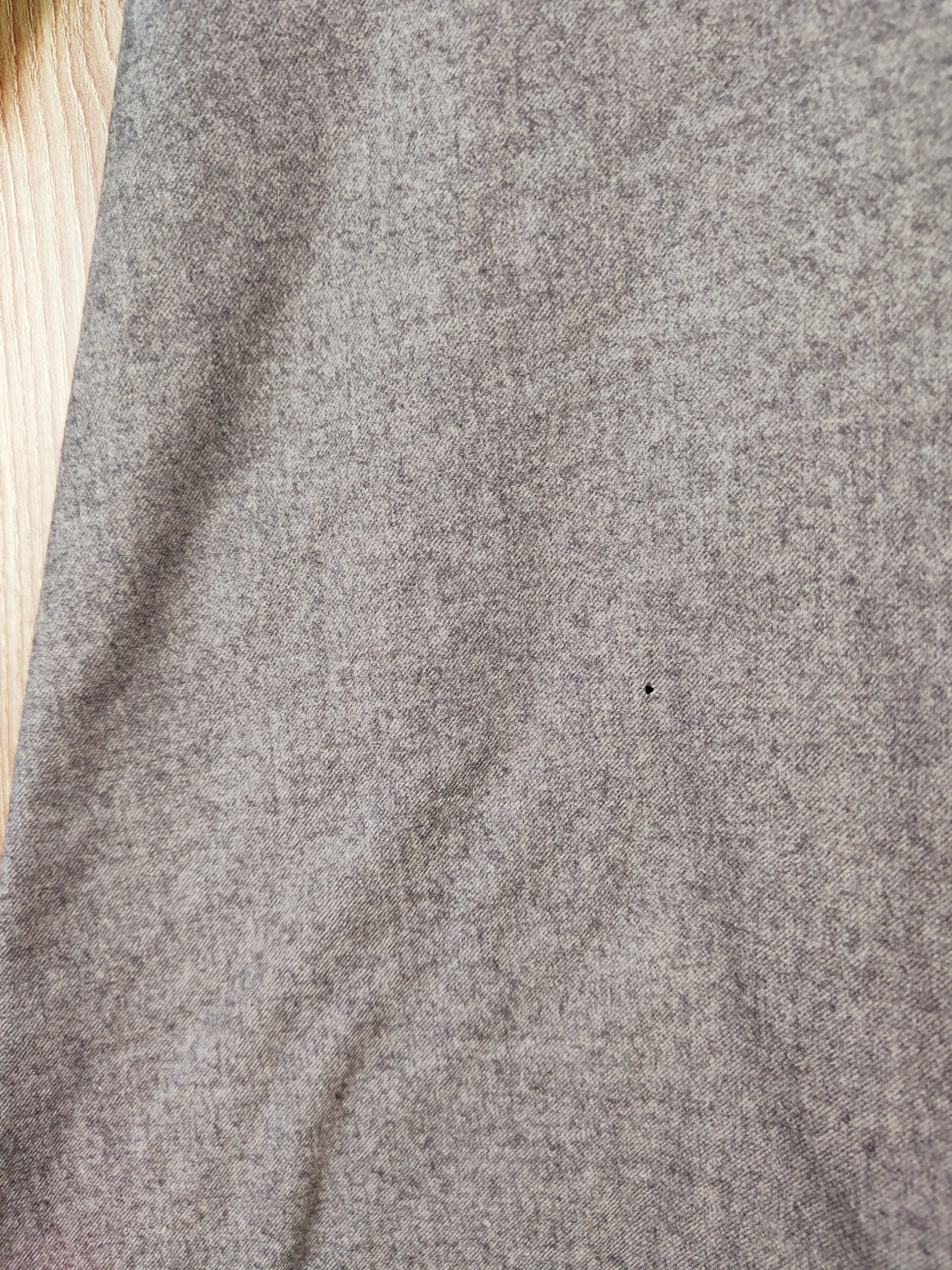 Designer × Yves Saint Laurent Yves Saint Laurent Gray Long Sleeve Midi Dresses Size S / US 4 / IT 40 - 3 Thumbnail