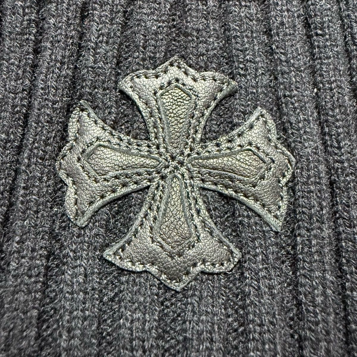 Chrome Hearts Chrome Hearts Cross Patch Cashmere Beanie Size ONE SIZE - 2 Thumbnail