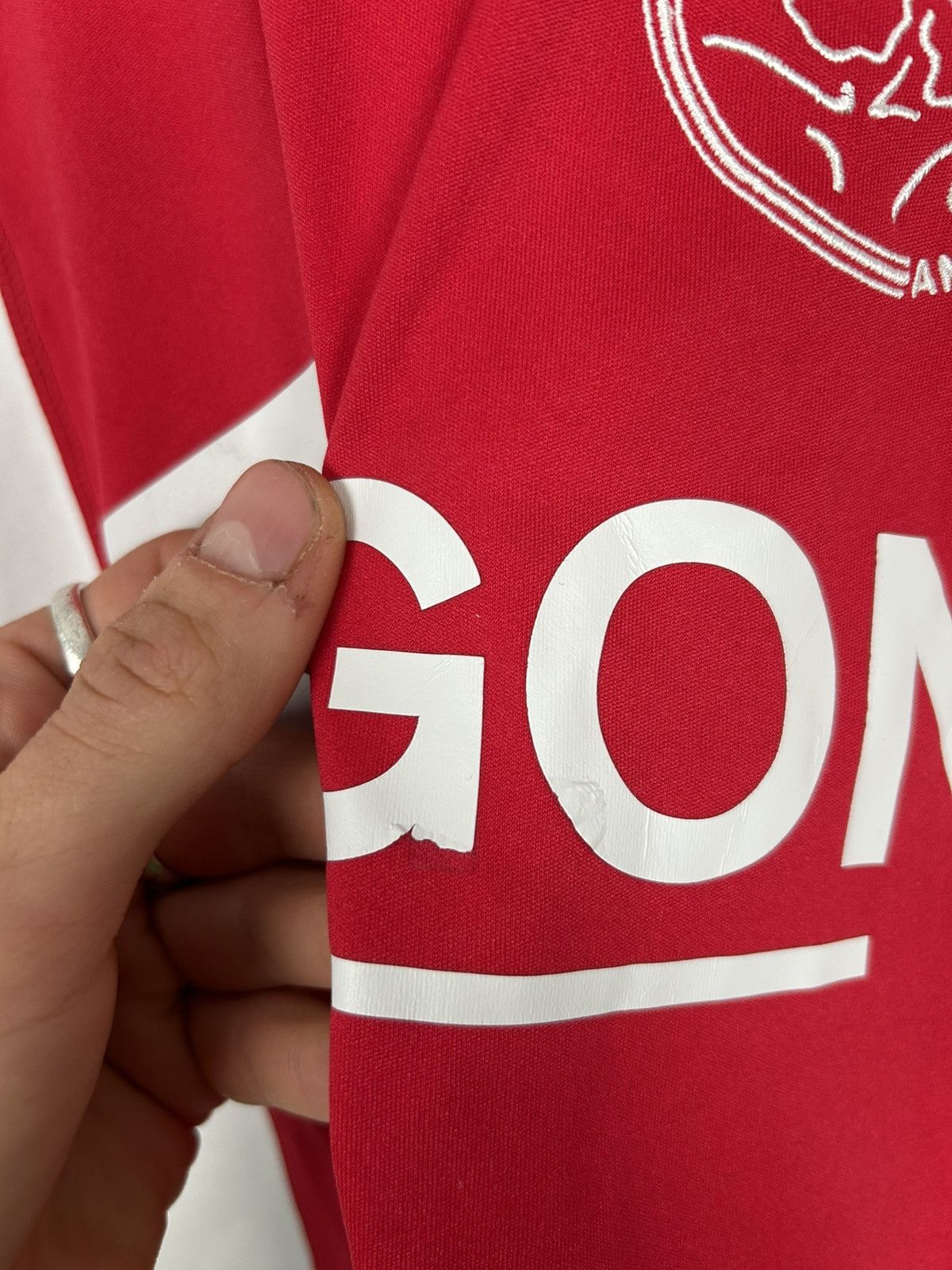 Adidas Vintage Ajax Amsterdam Adidas Soccer Jersey 2009 Football Size US S / EU 44-46 / 1 - 6 Thumbnail