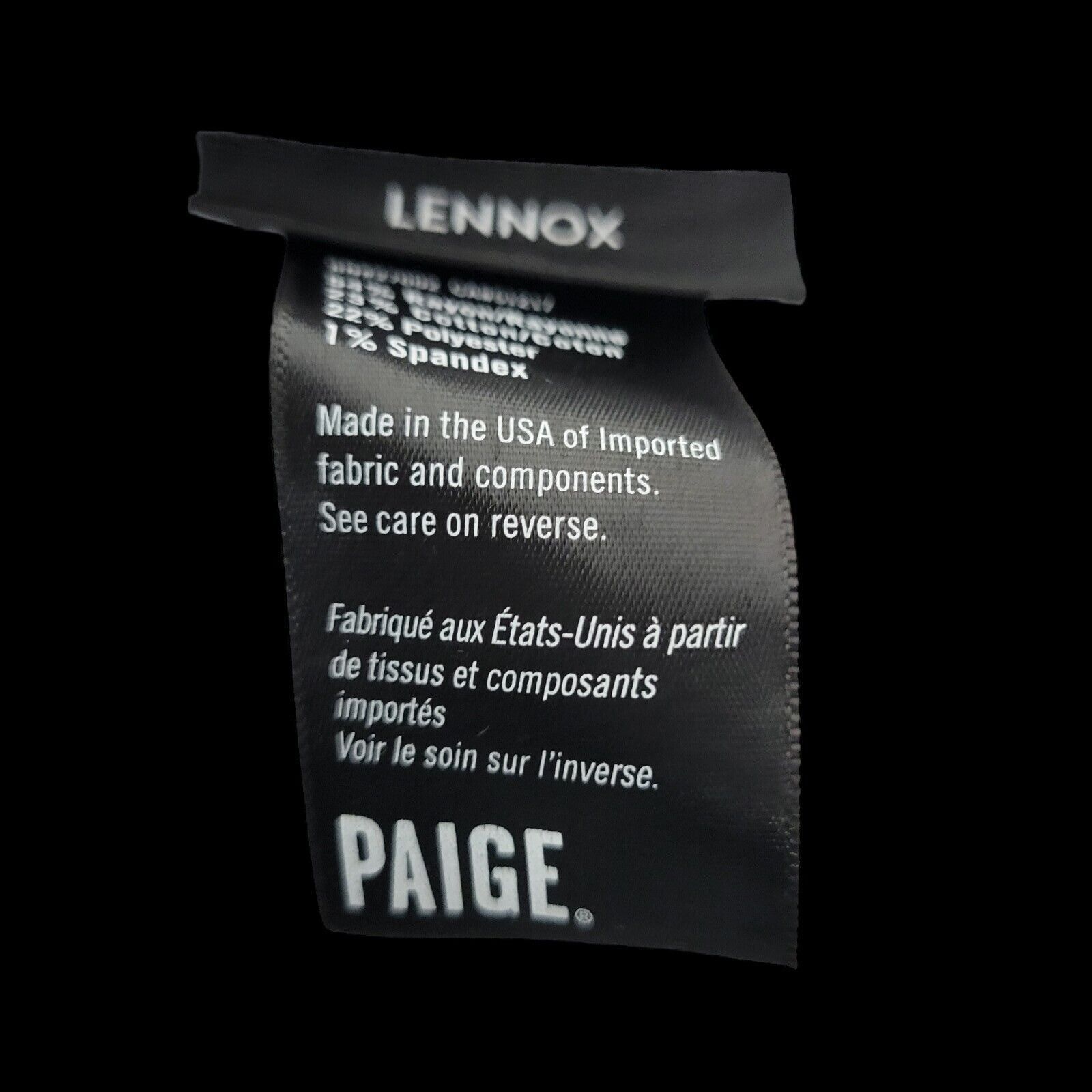 Paige Paige Lennox Slim Transcend Men's Jeans. Size 28/32. New W Size US 28 / EU 44 - 7 Thumbnail