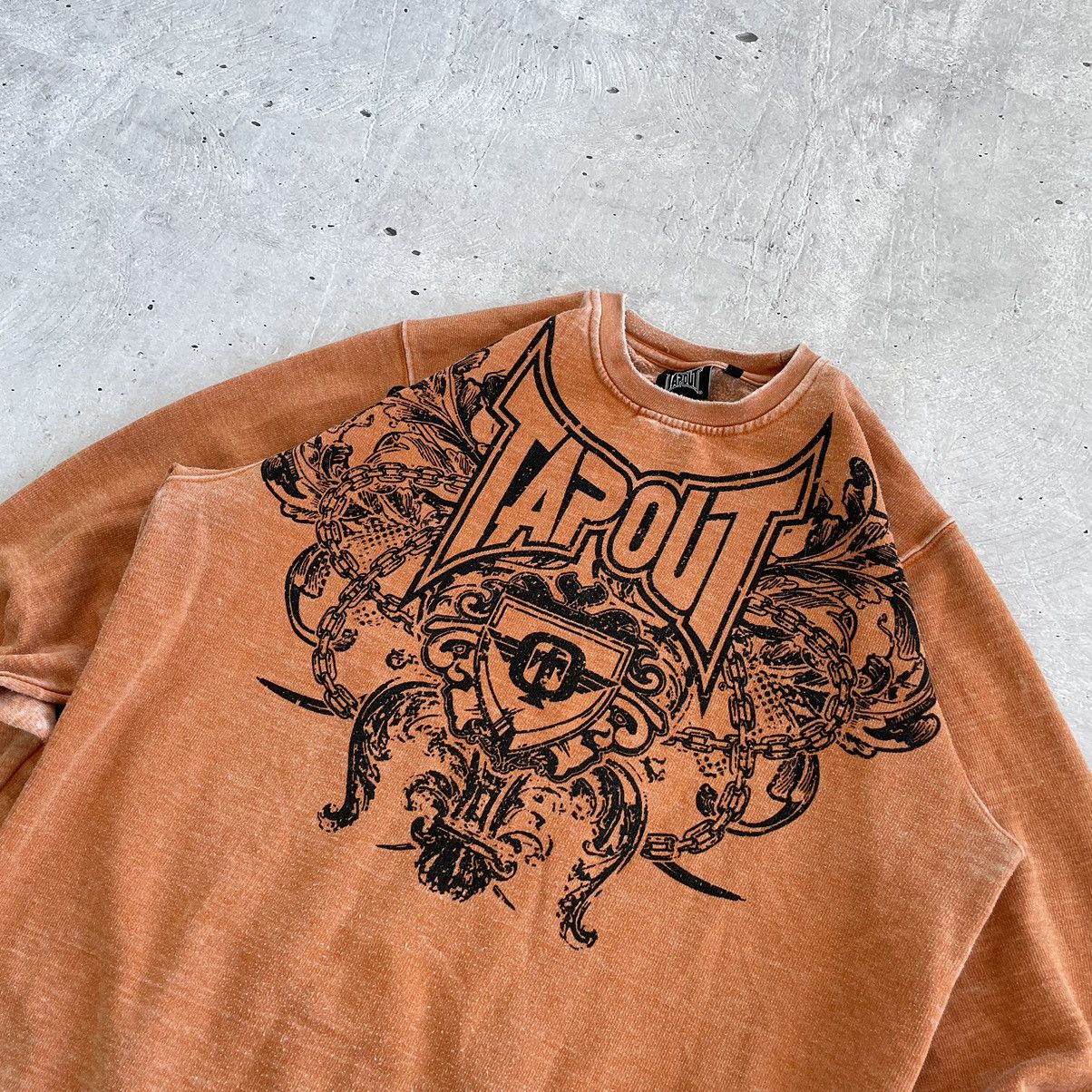 Tapout × Vintage Vintage Tapout Distressed Long sleeve T-shirt y2k hype Size US XL / EU 56 / 4 - 6 Thumbnail