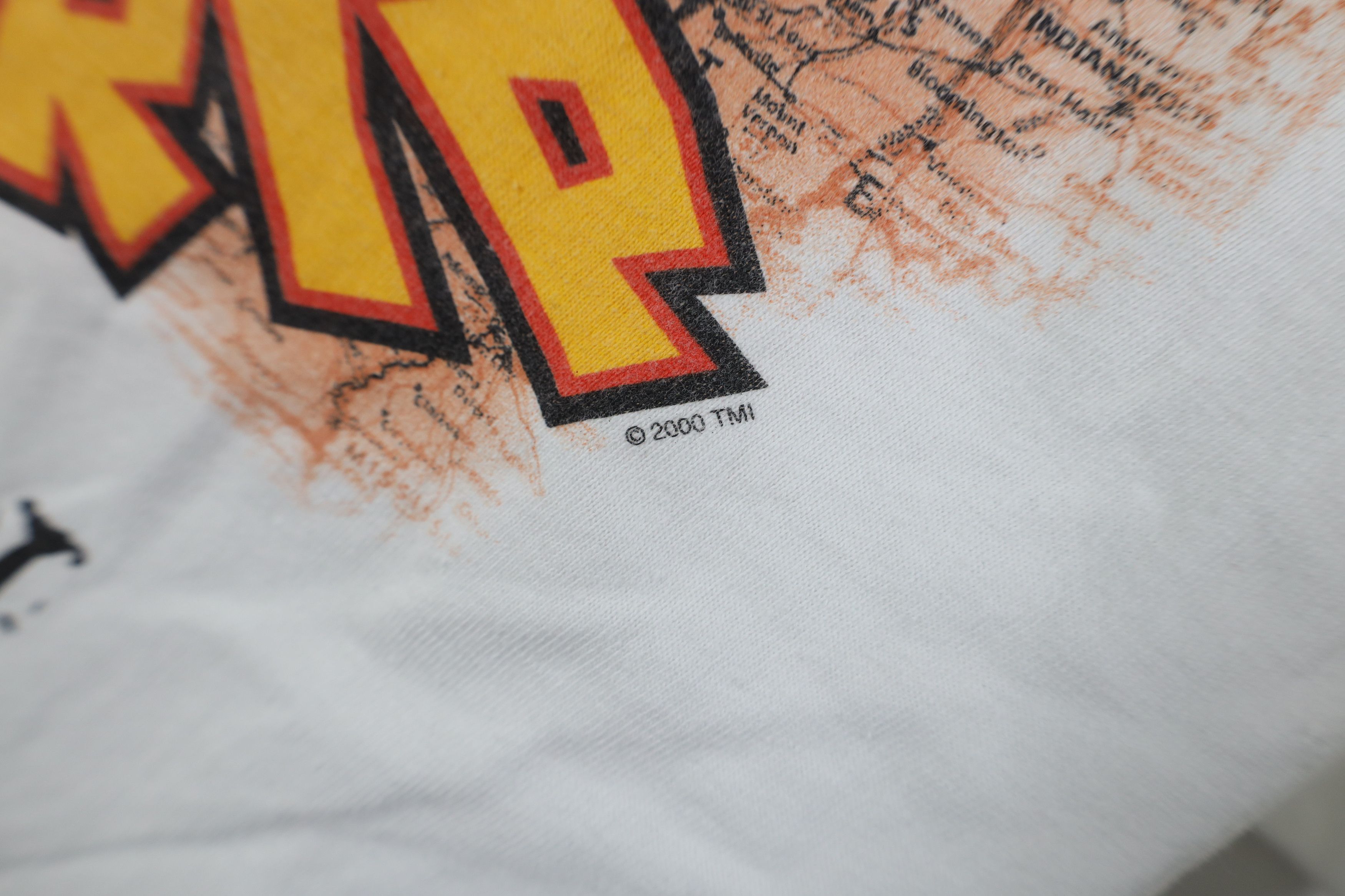 Vintage Vintage 90s Spell Road Trip Michigan Short Sleeve T-Shirt Size L / US 10 / IT 46 - 6 Thumbnail