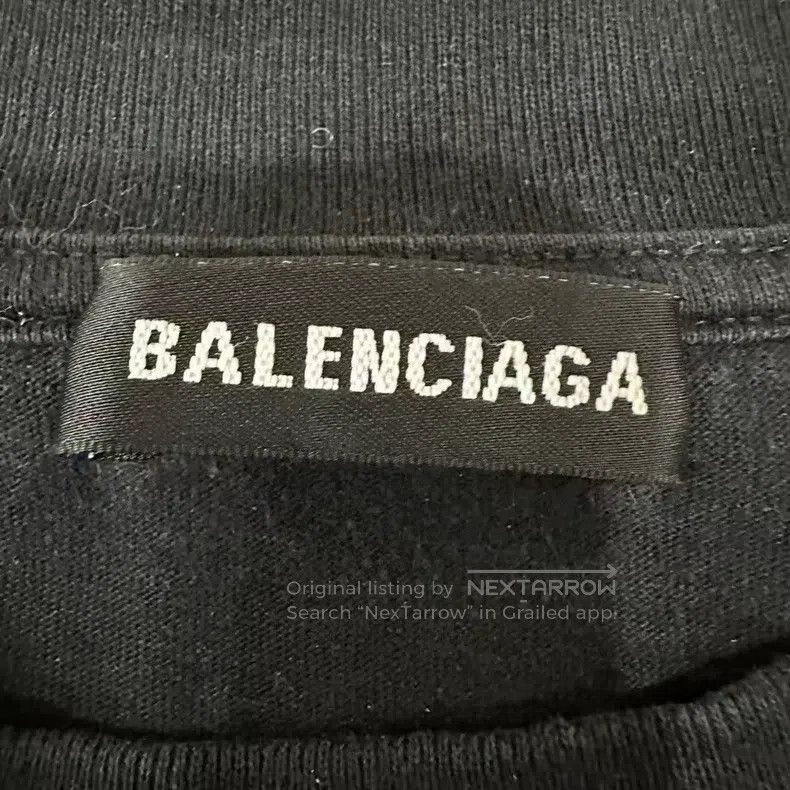 Balenciaga Balenciaga Black Food Agency Long Sleeve Hoodie Size US XS / EU 42 / 0 - 5 Thumbnail