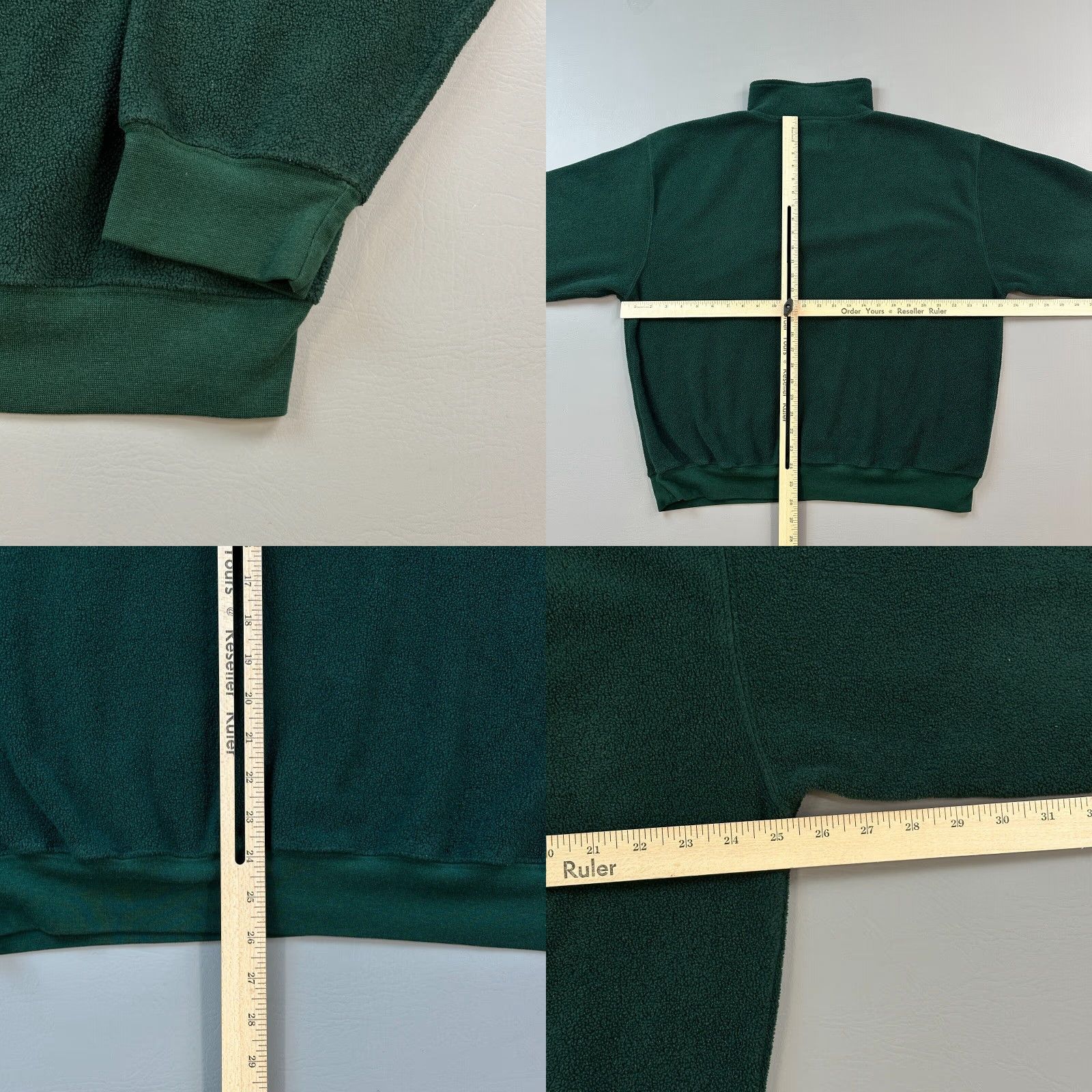 Vintage VINTAGE Ivy Crew Jacket Mens XL Green 1/4 Zip Fleece Hiking Outdoor 90s Size US XL / EU 56 / 4 - 8 Thumbnail