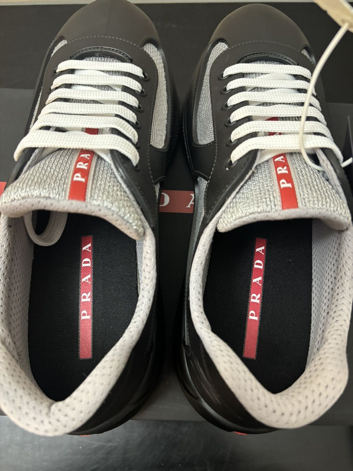 Prada Prada America’s Cup Soft Rubber Black Size US 10 / EU 43 - 8 Thumbnail