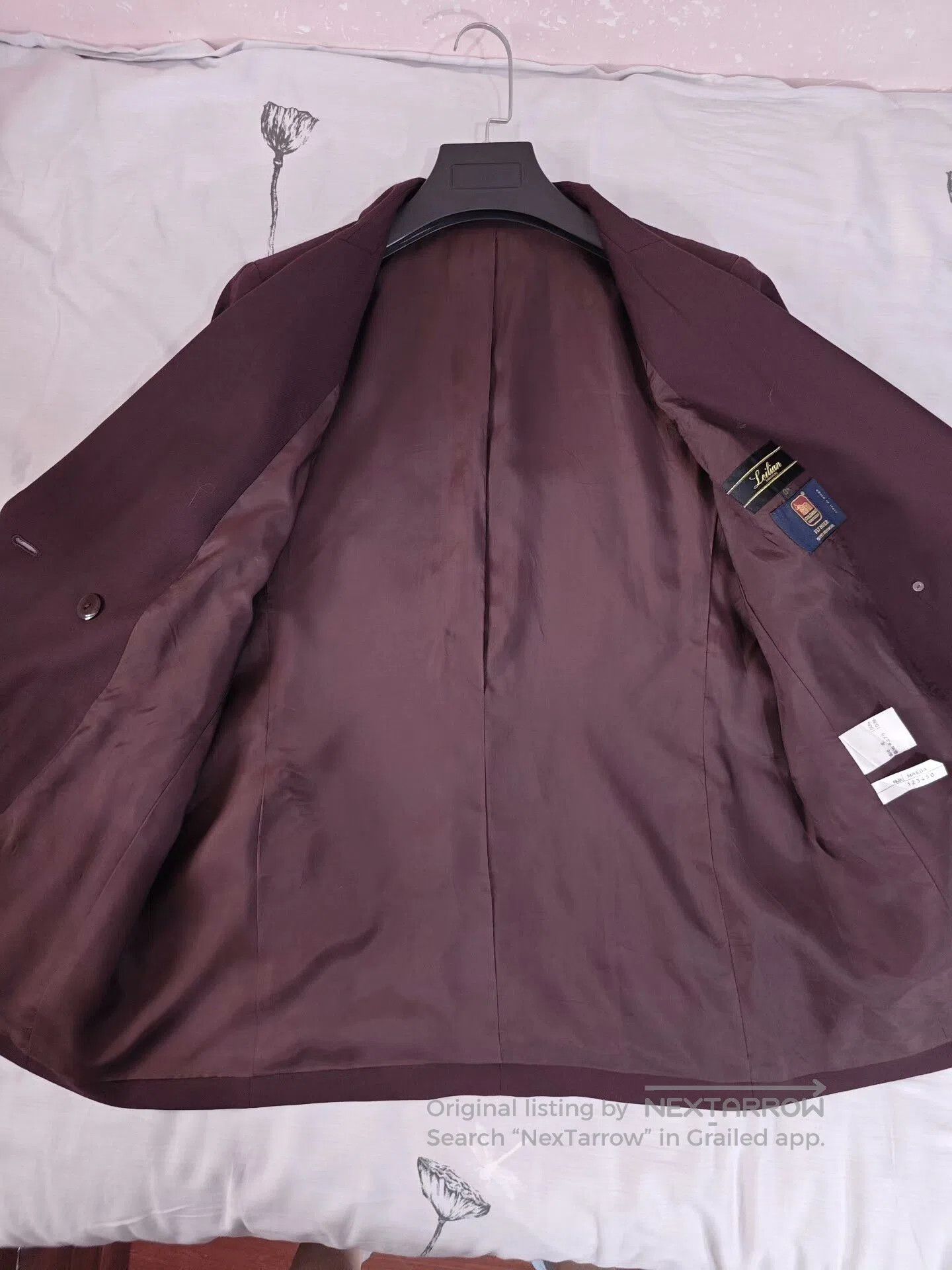 Double-Breasted Wool Blazer.