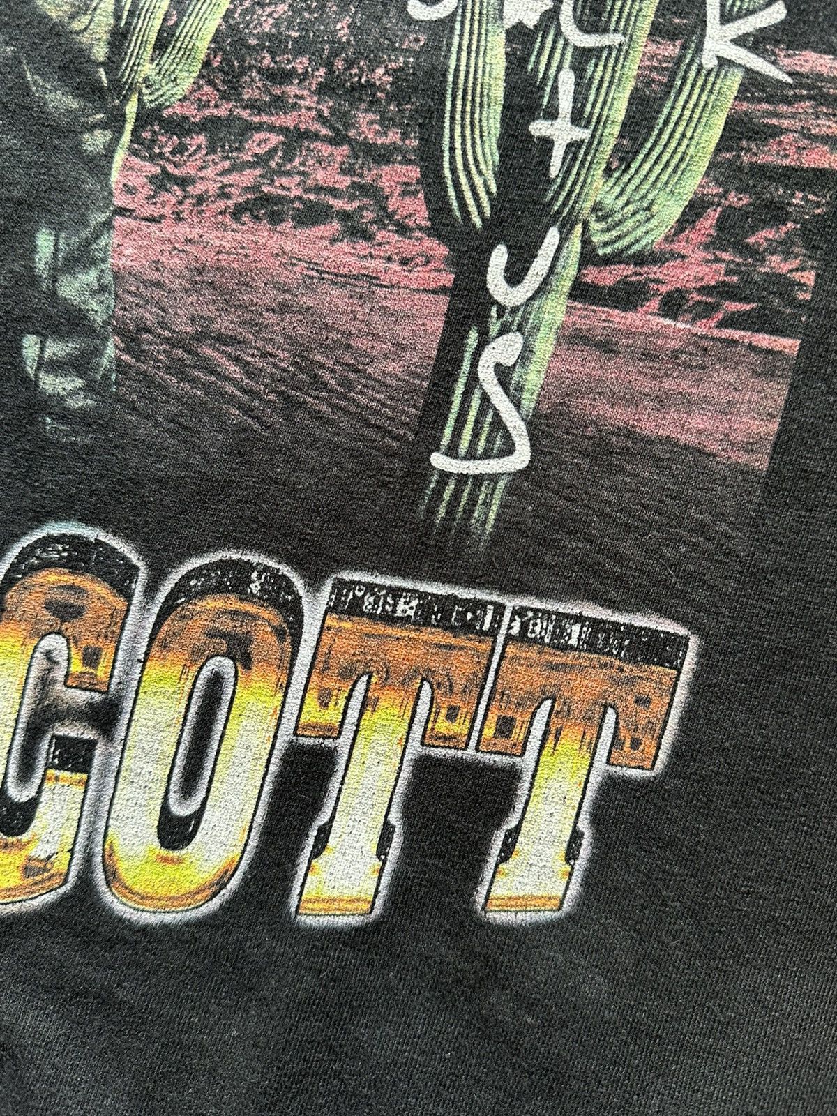 Travis Scott Mens Vintage Travis Scott T-shirt rare tee rap size M Size US M / EU 48-50 / 2 - 4 Thumbnail