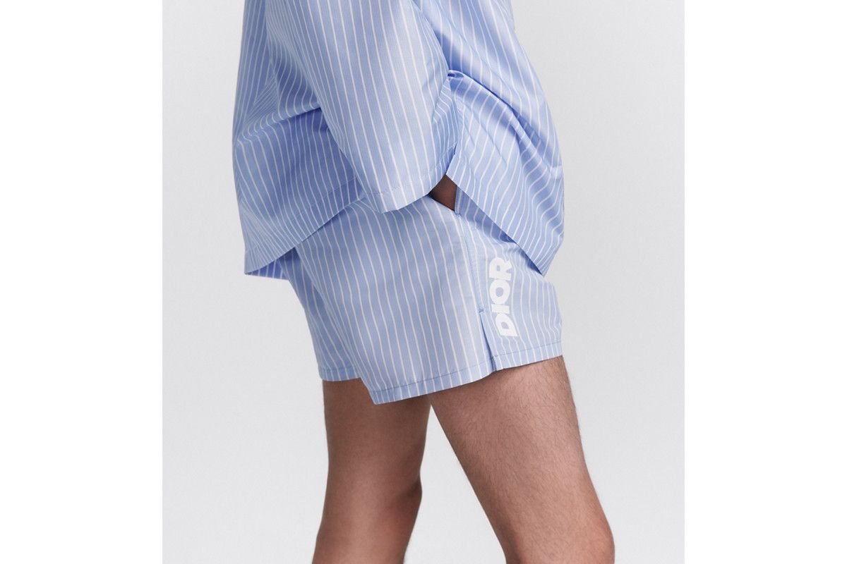 Dior o1bcso1str0226 Parley Swim Shorts in Blue/White Size US 36 / EU 52 - 6 Thumbnail
