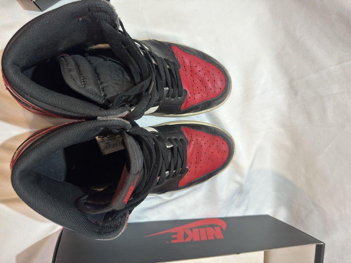 Jordan Brand Jordan 1 High Bred Toe 2018 Size US 10 / EU 43 - 5 Thumbnail