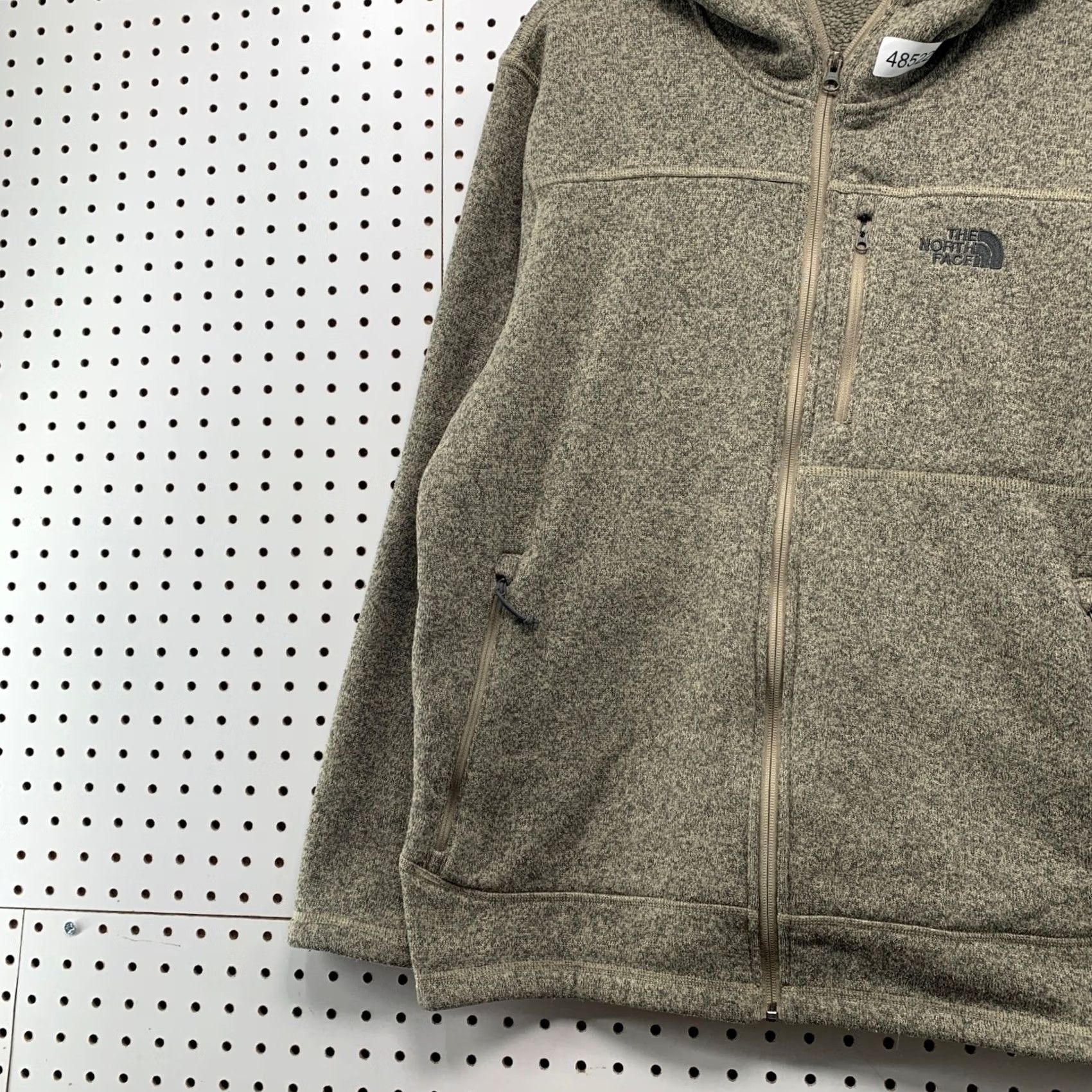 The North Face The North Face Gordon Lyons Full Zip Jacket Mens XL Green Heathered Fleece Hooded Size US XL / EU 56 / 4 - 6 Thumbnail