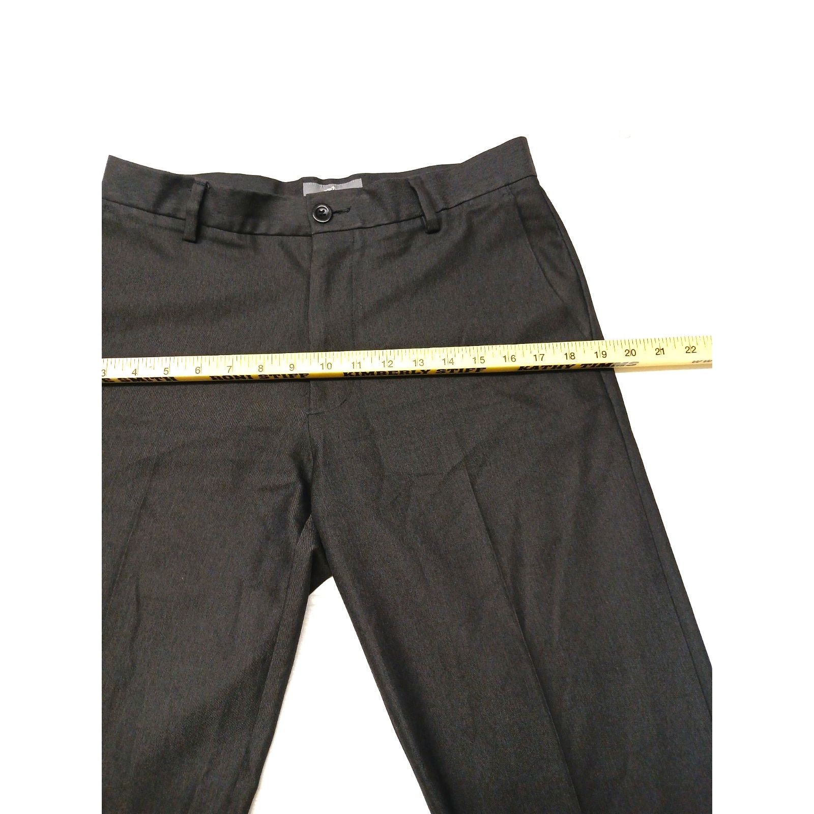 Dockers Dockers (30x30) Gray Straight Regular Fit Dress Slacks Size US 30 / EU 46 - 3 Thumbnail