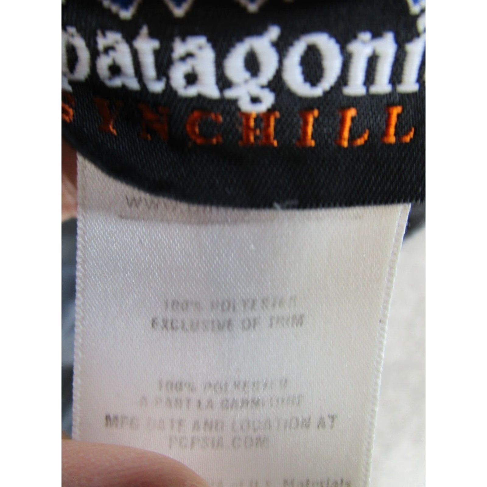 Patagonia VINTAGE Patagonia Vest Mens XL Gray Synchilla Fleece Full Zip Size US XL / EU 56 / 4 - 4 Thumbnail