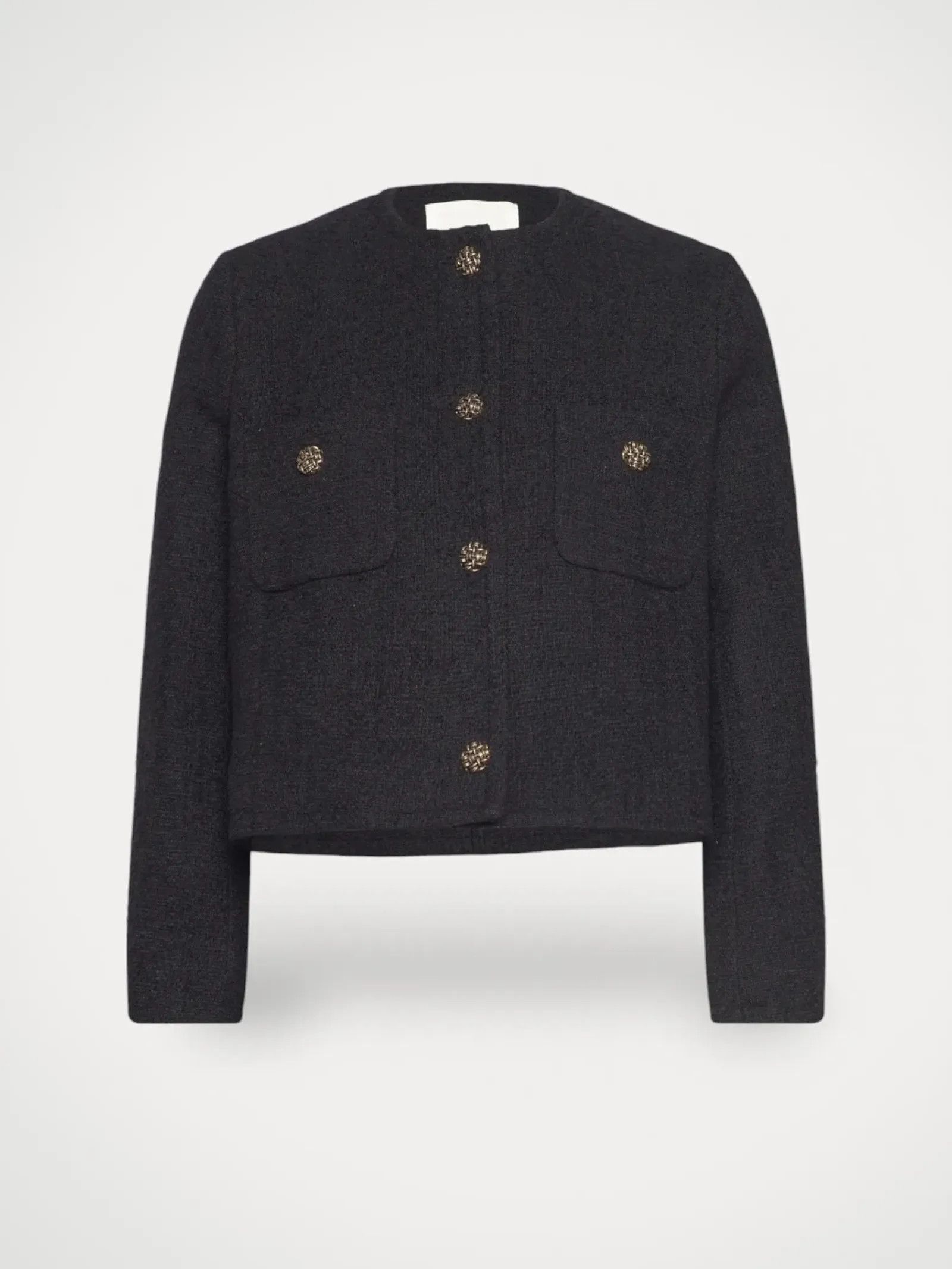 ba&sh ba&sh MEREDITH JACKET - Bouclés Blazer Size M / US 6-8 / IT 42-44 - 1 Thumbnail