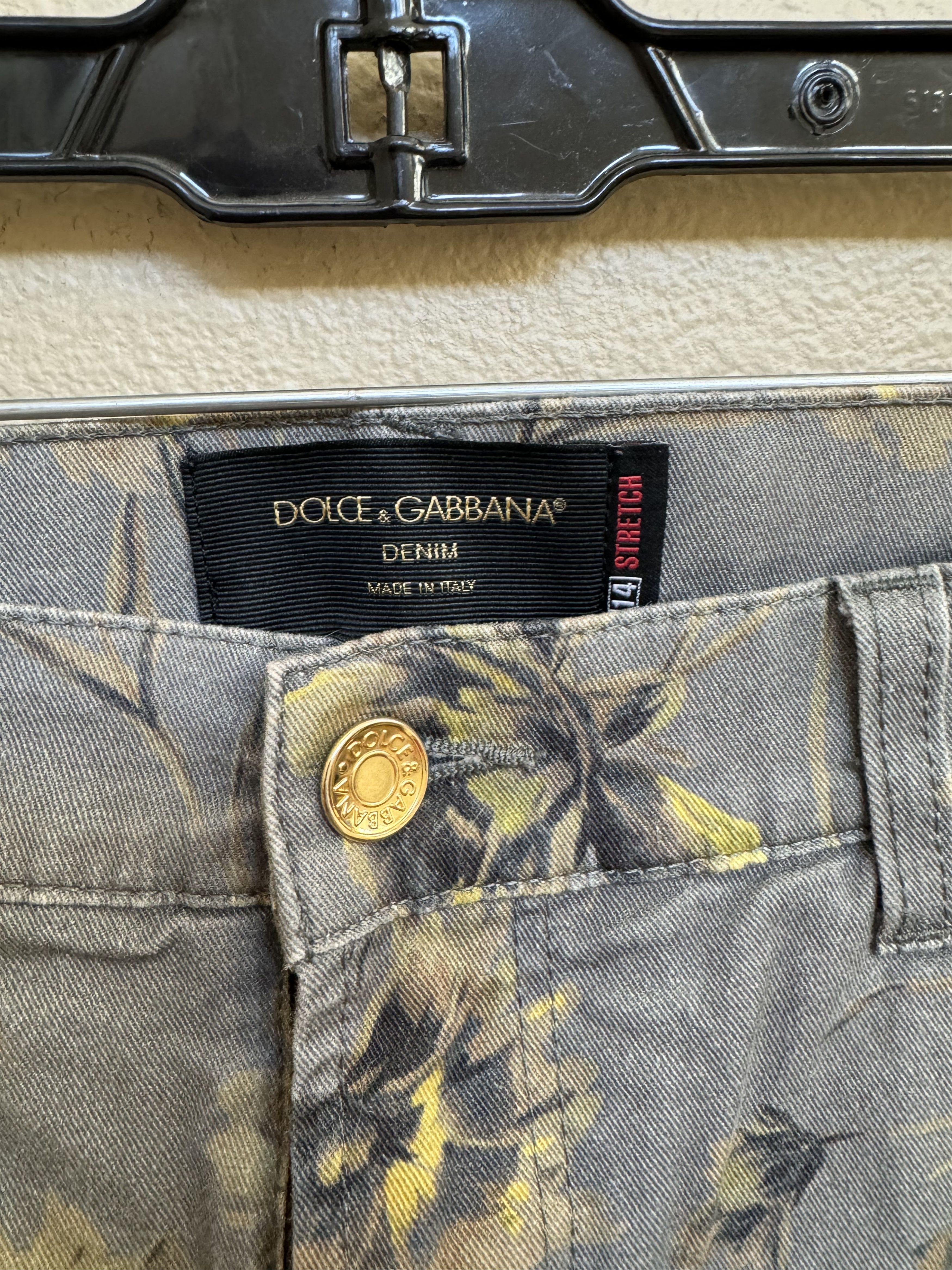 Dolce & Gabbana Dolce & Gabbana Multi-floral Print Jeans Pants Size 50 Size US 34 / EU 50 - 2 Thumbnail