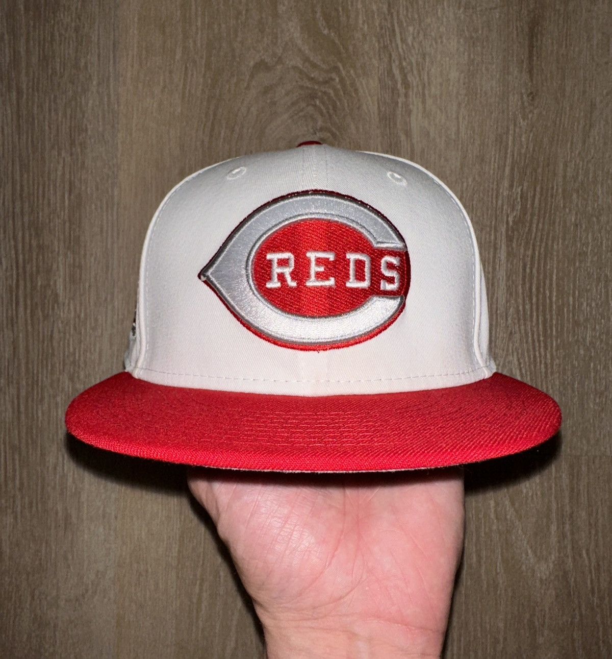 New Era Cincinatti Reds 1988 All Star Game Patch New Era Fitted Hat Size ONE SIZE - 1 Thumbnail
