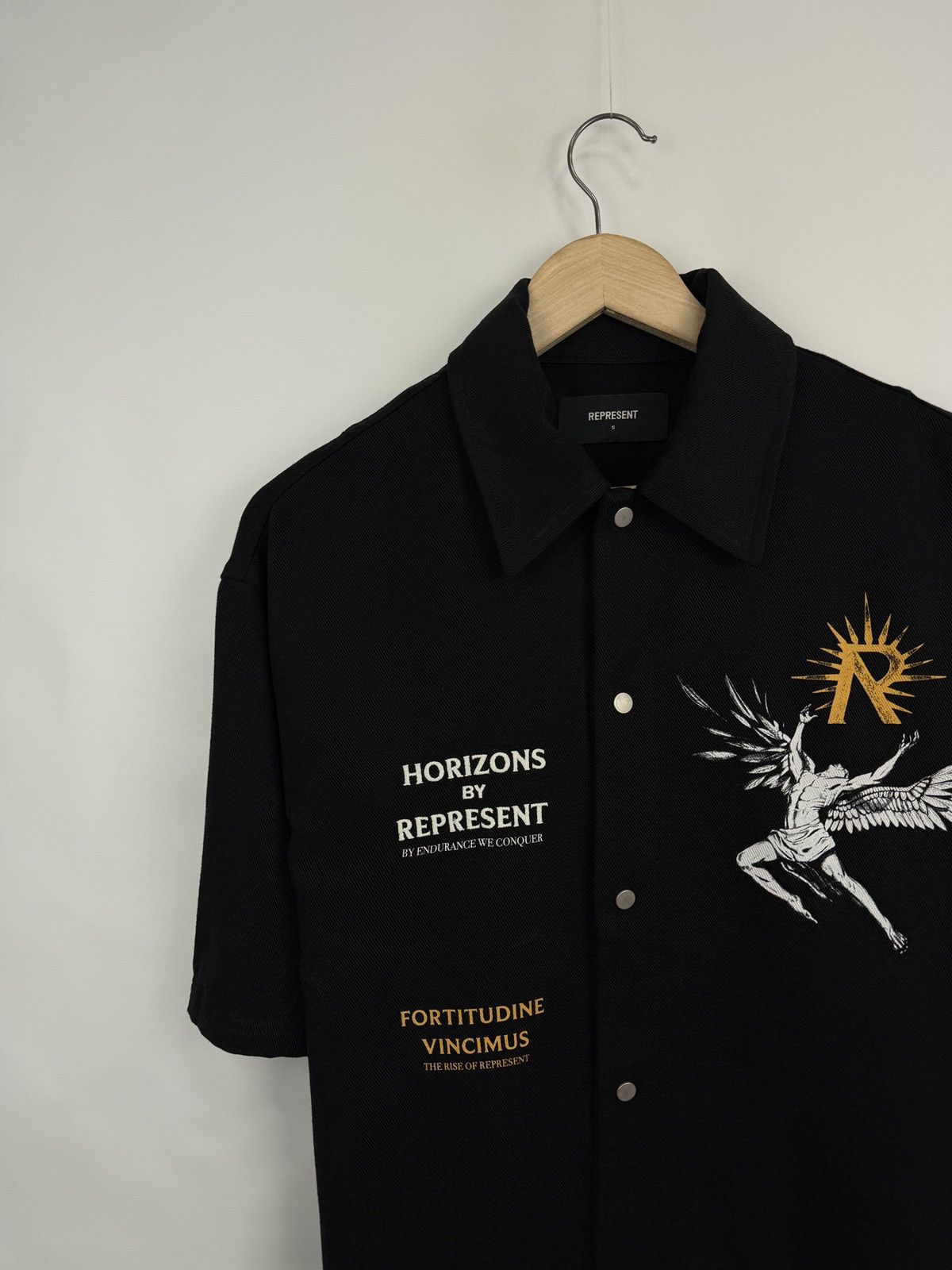 Represent Clo. 🇺🇸 Y2K Represent Clo Icarus Horizons Shirt Rare Retro Size US M / EU 48-50 / 2 - 8 Thumbnail
