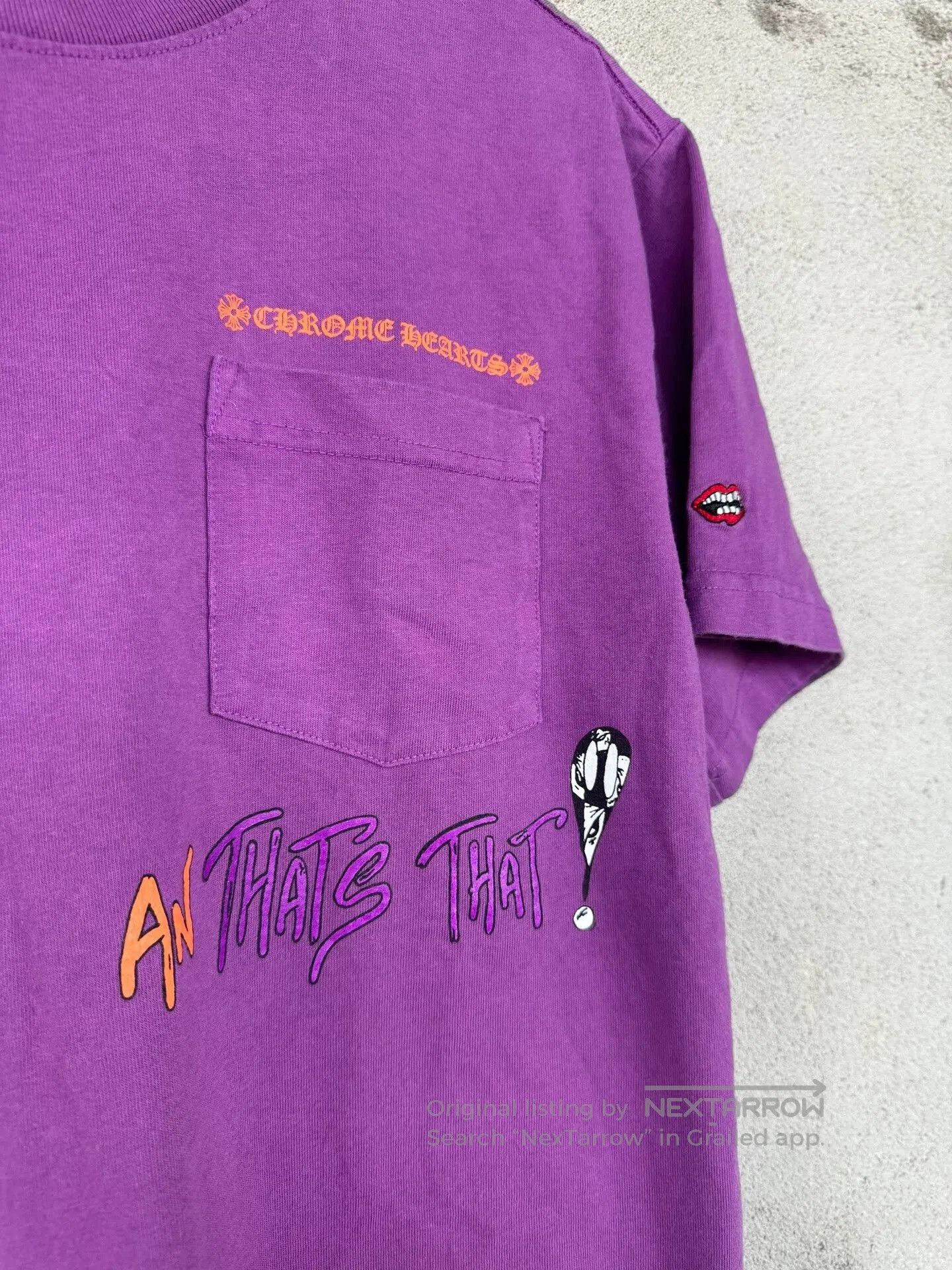 Chrome Hearts Chrome Hearts Mattyboy Purple Graffiti Tee. Size US M / EU 48-50 / 2 - 3 Thumbnail
