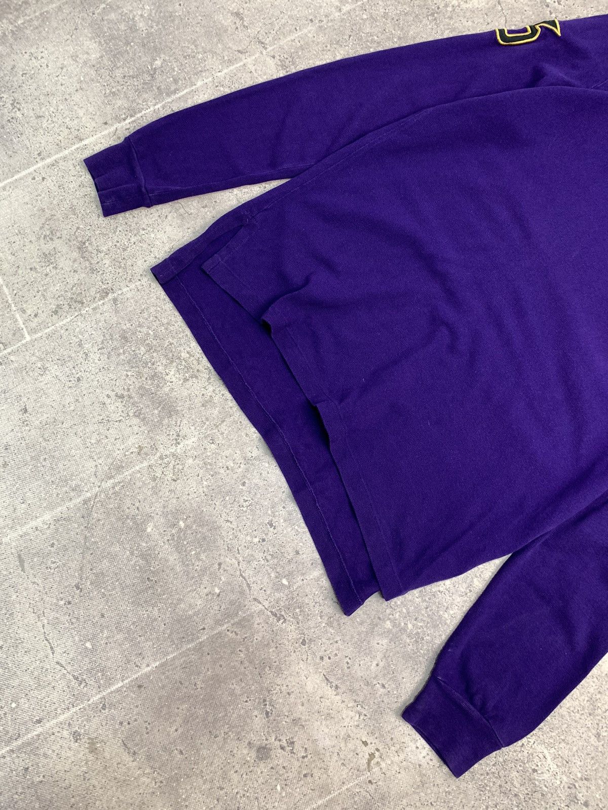 Polo Ralph Lauren × Vintage Vintage Long sleeve Polo Ralph Lauren regby faded Size US M / EU 48-50 / 2 - 9 Thumbnail