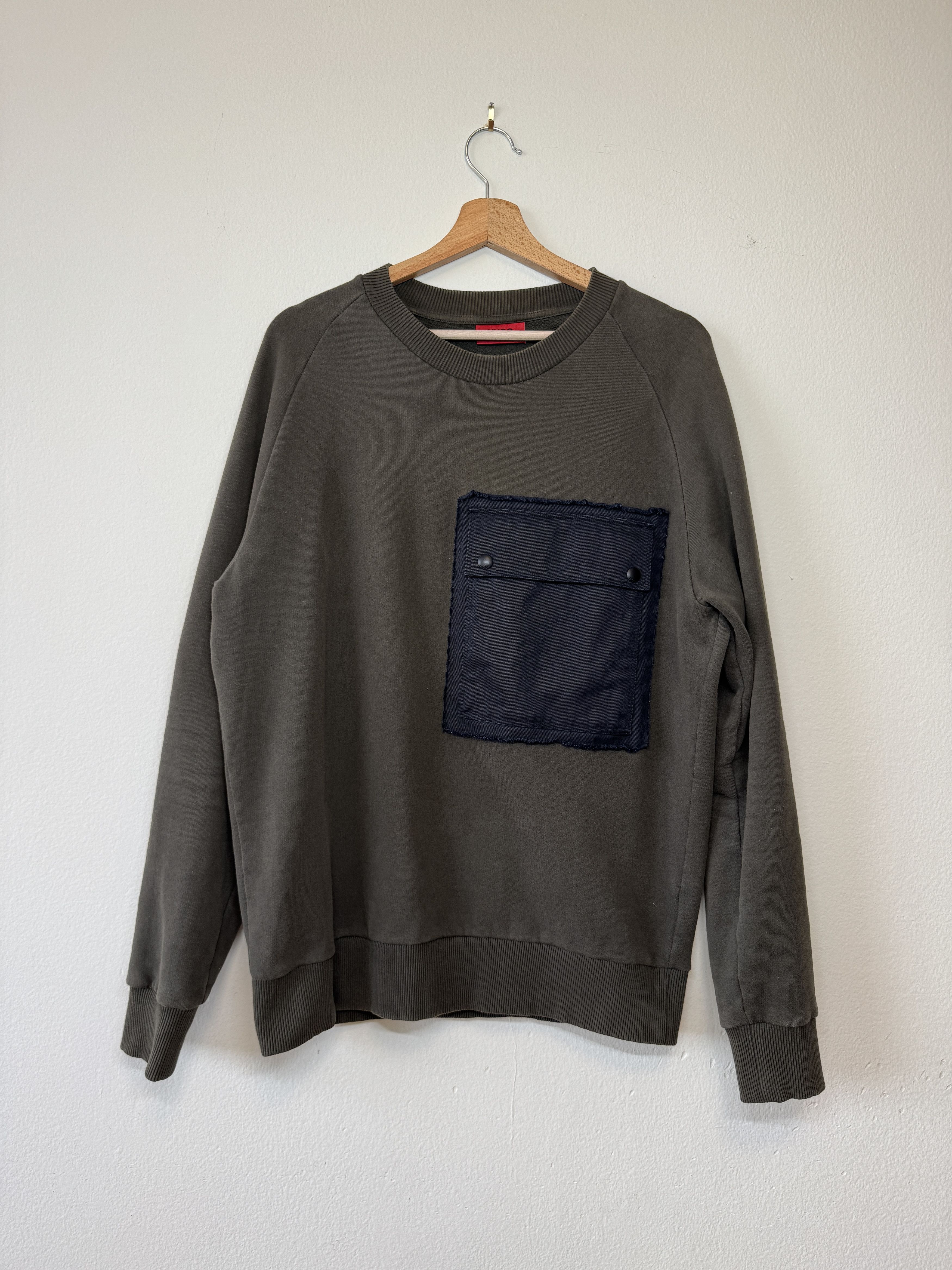 Hugo Boss Hugo Boss military sweater utility olive green M Size US M / EU 48-50 / 2 - 1 Thumbnail