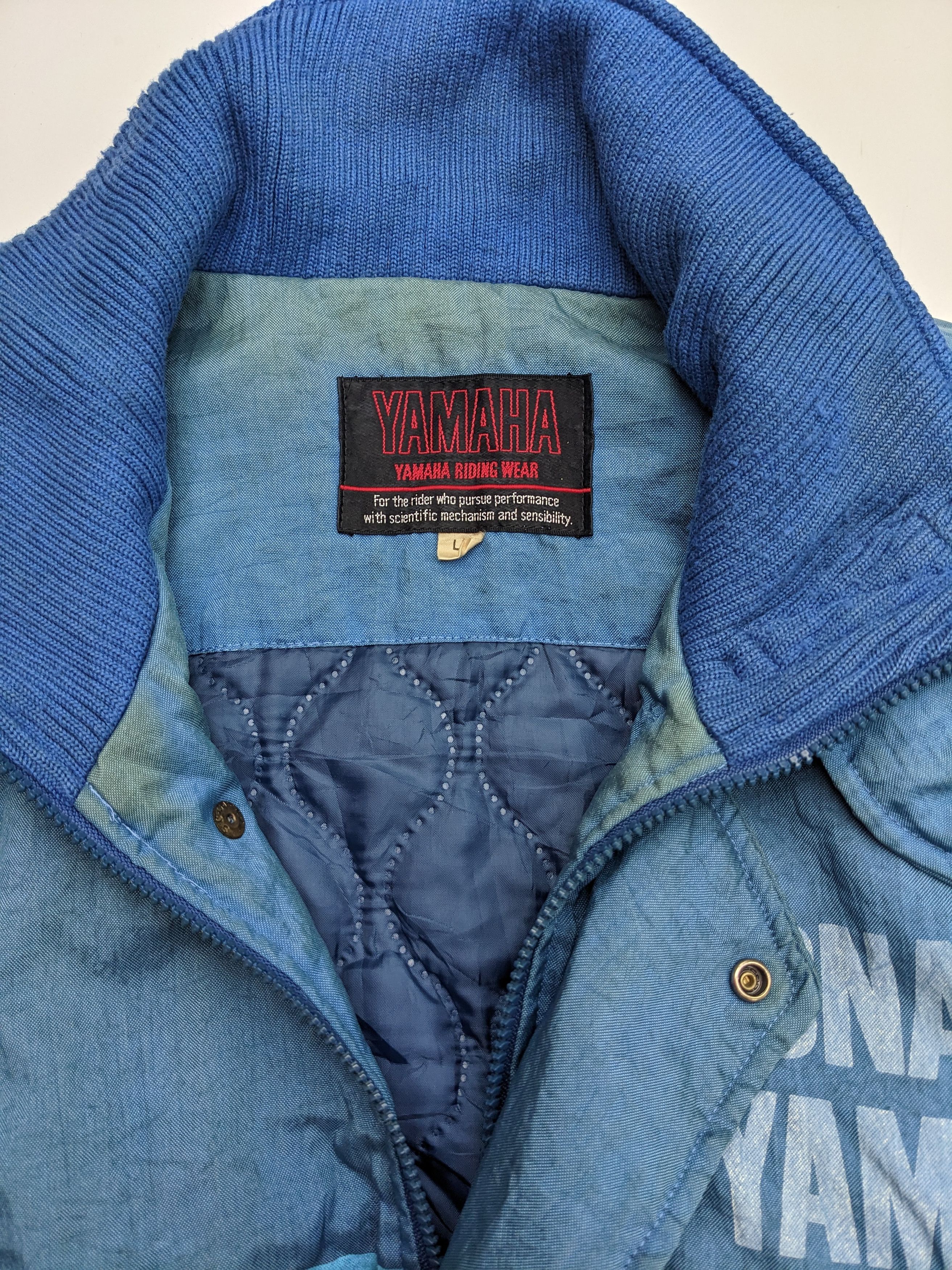 Vintage × Yamaha Vintage 80s Yamaha Sonauto rider jacket Size US L / EU 52-54 / 3 - 6 Thumbnail