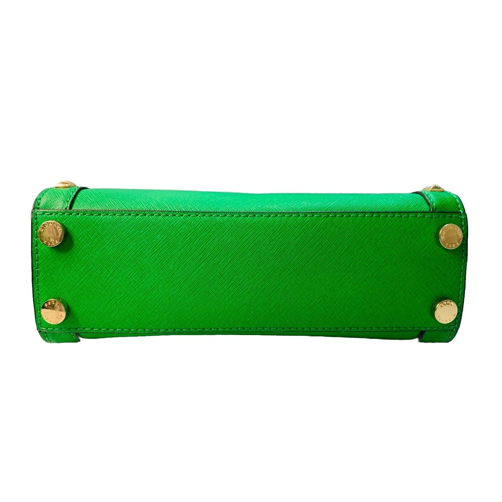 Michael Kors NWOT Michael Kors Dillon Green Palm STD MD Messenger Leather Size ONE SIZE - 15 Thumbnail