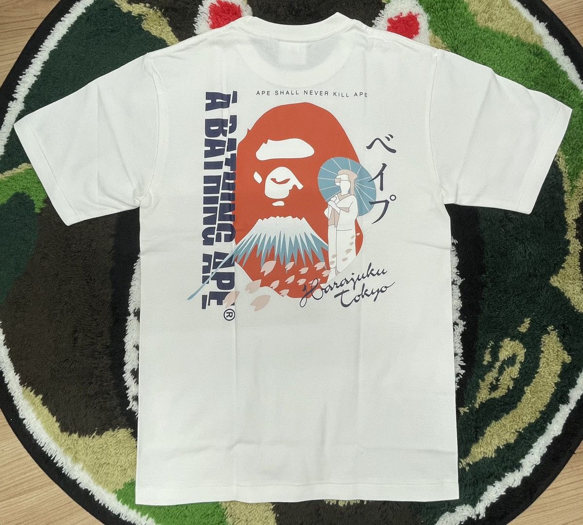 Bape BAPE JAPAN SOUVENIR TEE Size US S / EU 44-46 / 1 - 2 Thumbnail